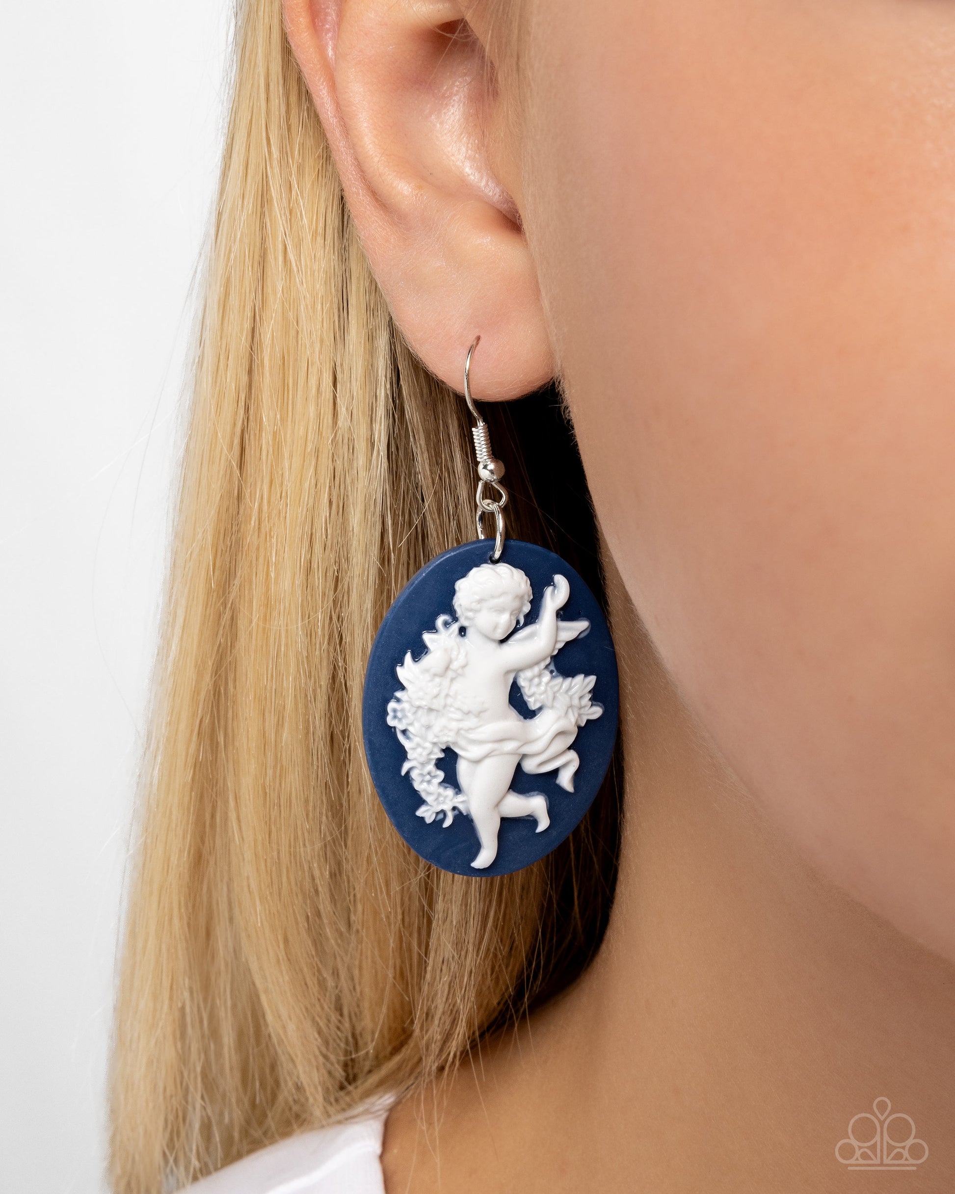 Vintage Verdict - blue - Paparazzi earrings