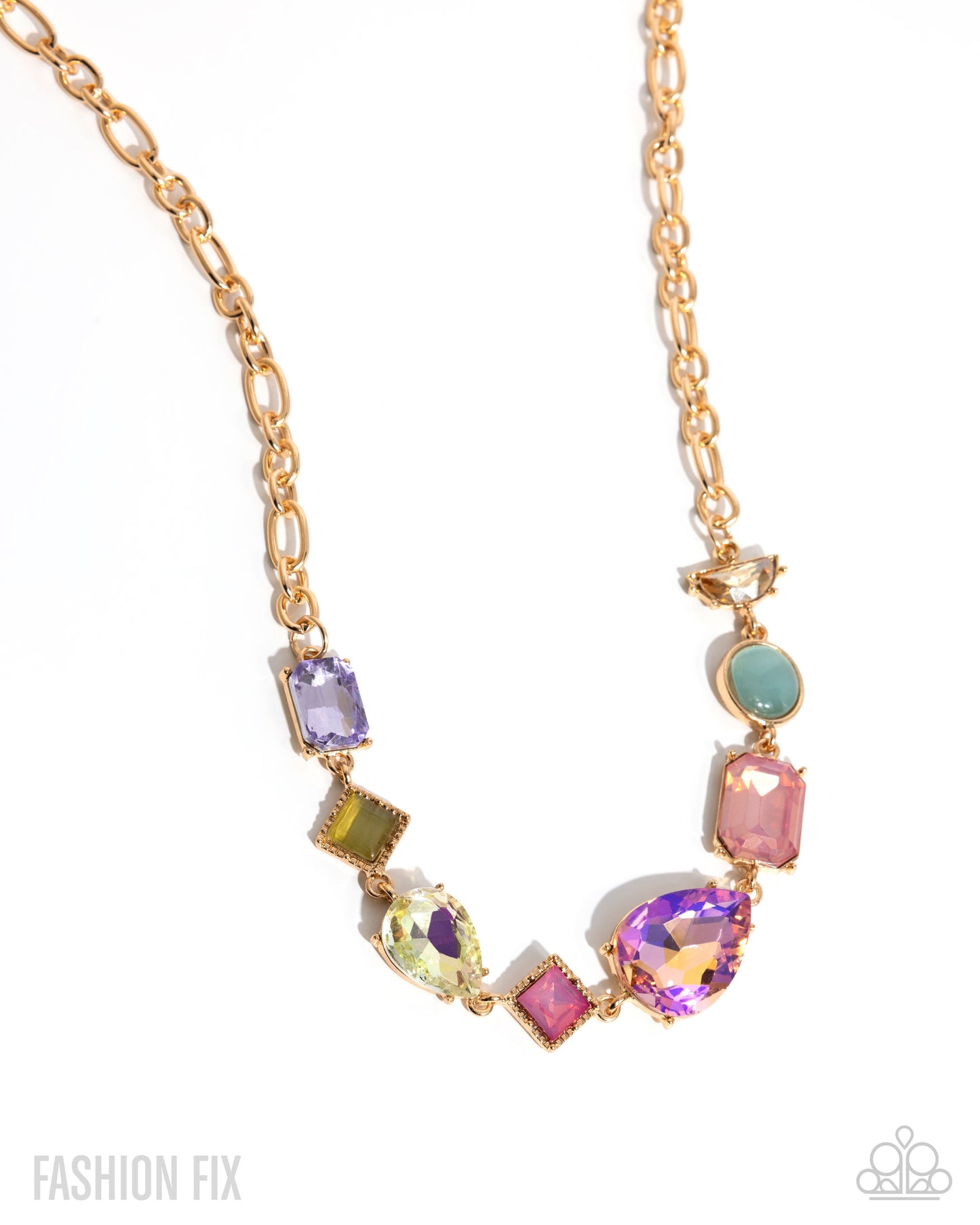 Vintage Virtue - multi - Paparazzi necklace