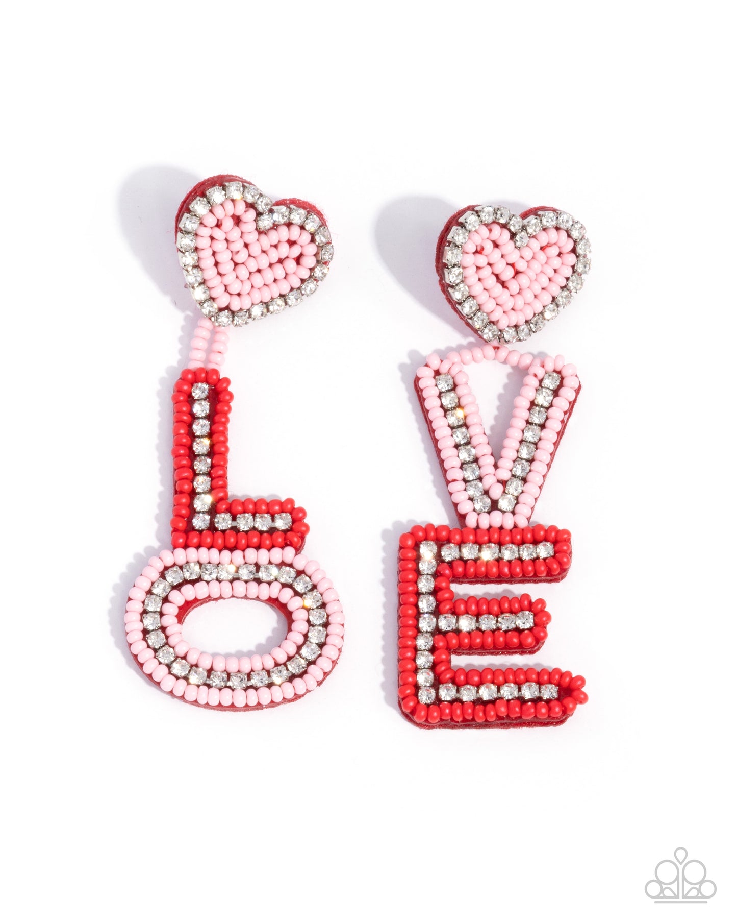 Visible Valentines - multi - Paparazzi earrings