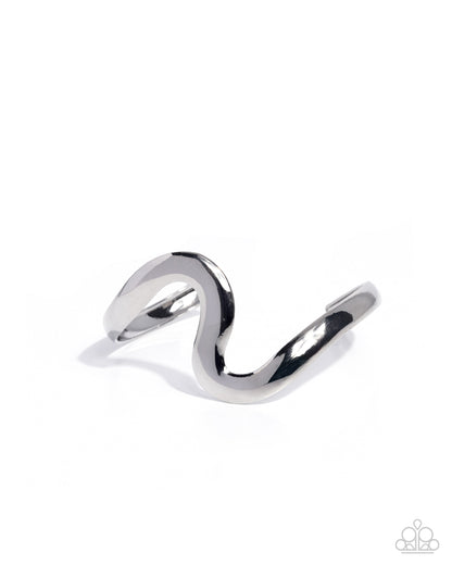 WAVE the Last Dance - silver - Paparazzi bracelet