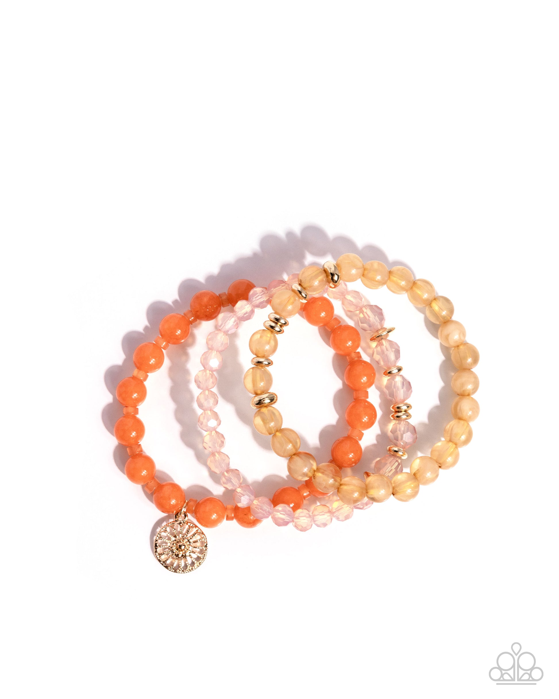 WHEEL-Y Colorful - orange - Paparazzi bracelet