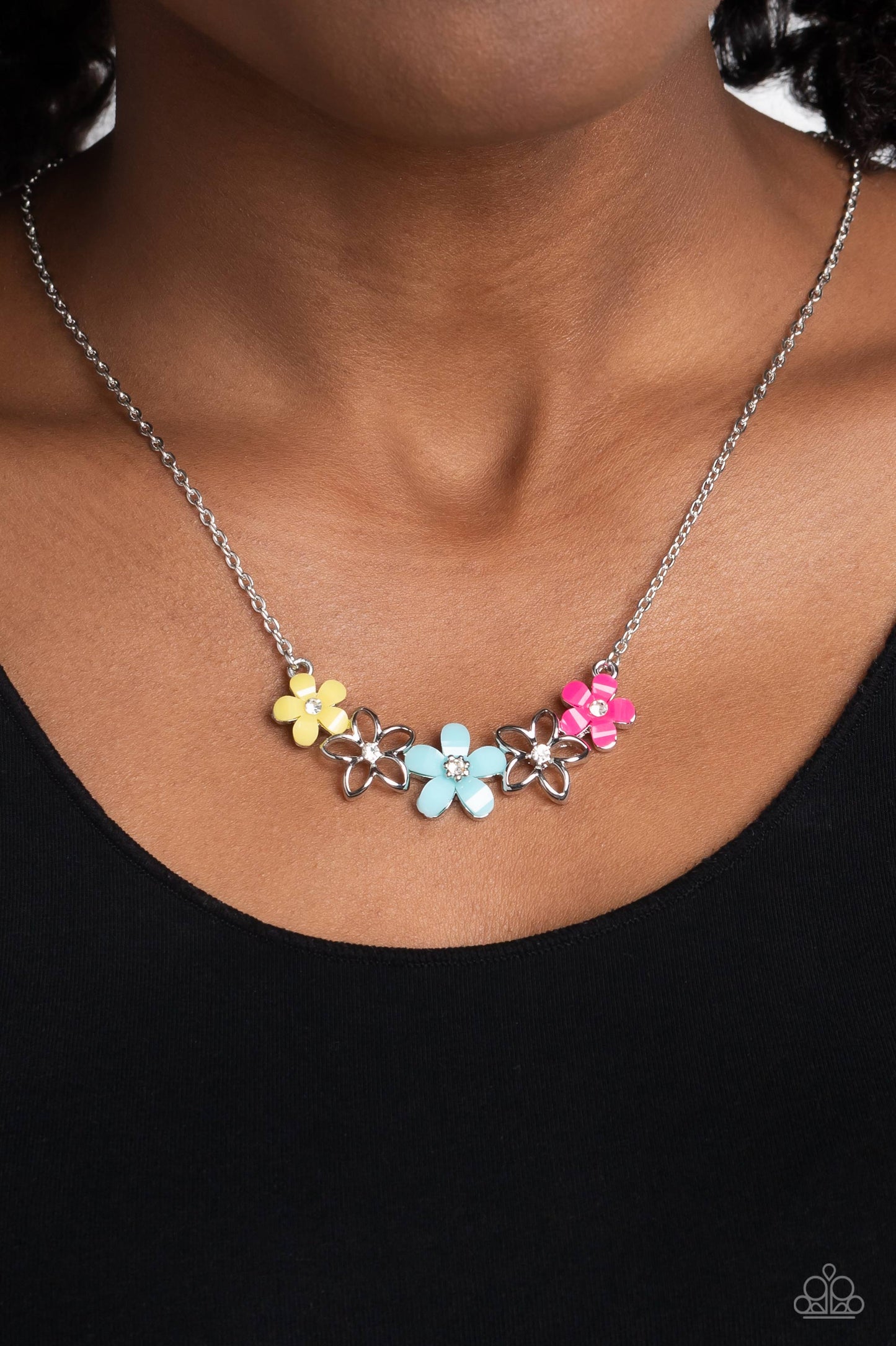 WILDFLOWER About You - blue - Paparazzi necklace