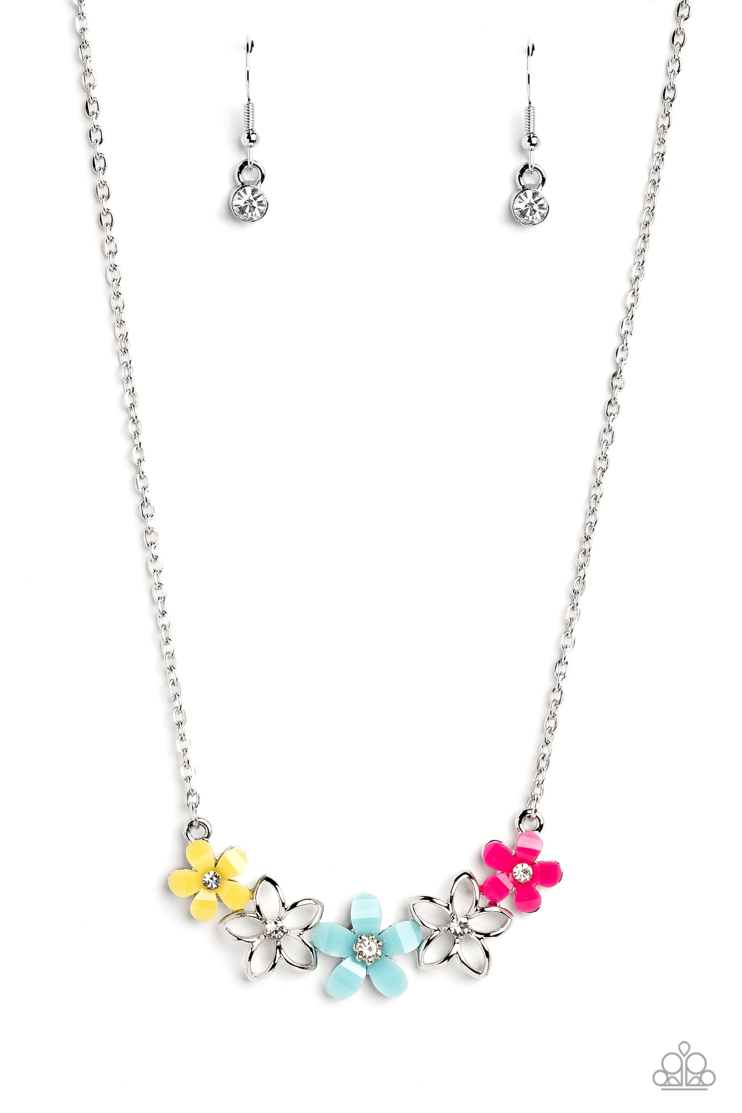 WILDFLOWER About You - blue - Paparazzi necklace