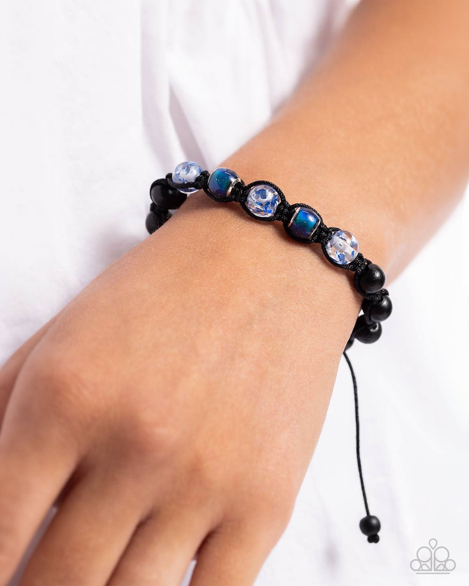 WOOD You Mind? - blue - Paparazzi bracelet