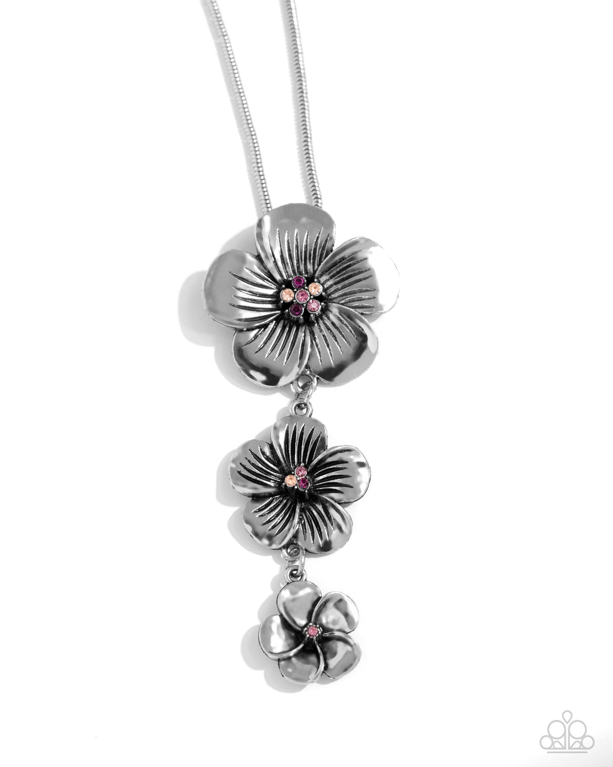 Wallflower Whimsy - purple - Paparazzi necklace – JewelryBlingThing