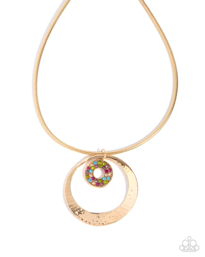Waltzing Wayfare - multi - Paparazzi necklace