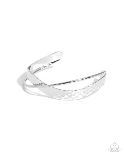 Wandering Waves - silver - Paparazzi bracelet