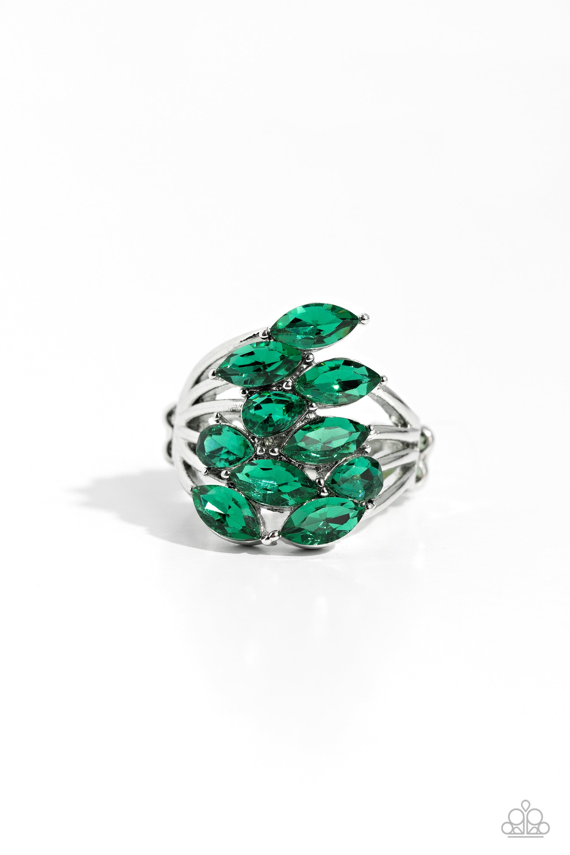 Wave of Whimsy - green - Paparazzi ring