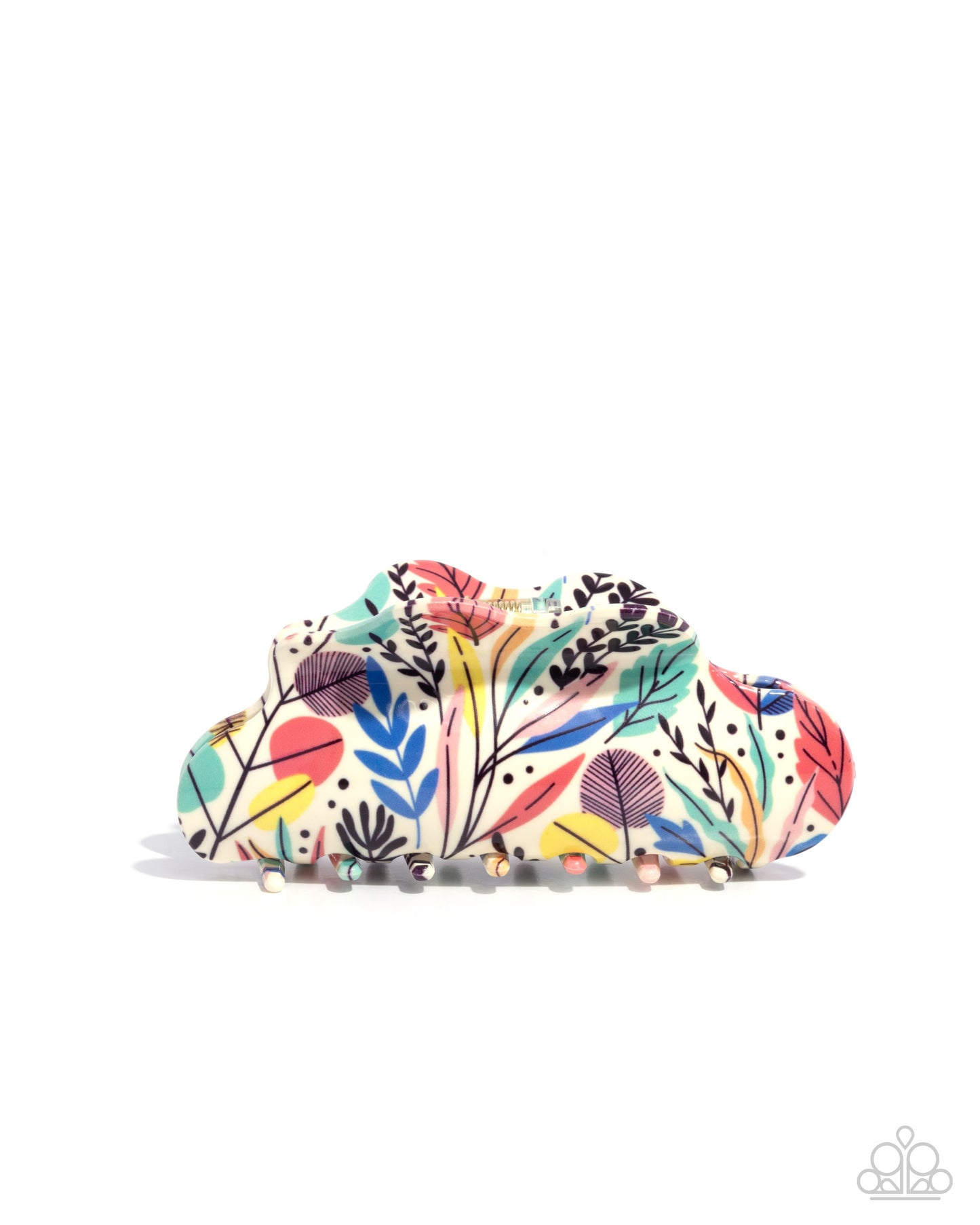 Wavy Wallflower - multi - Paparazzi hair clip