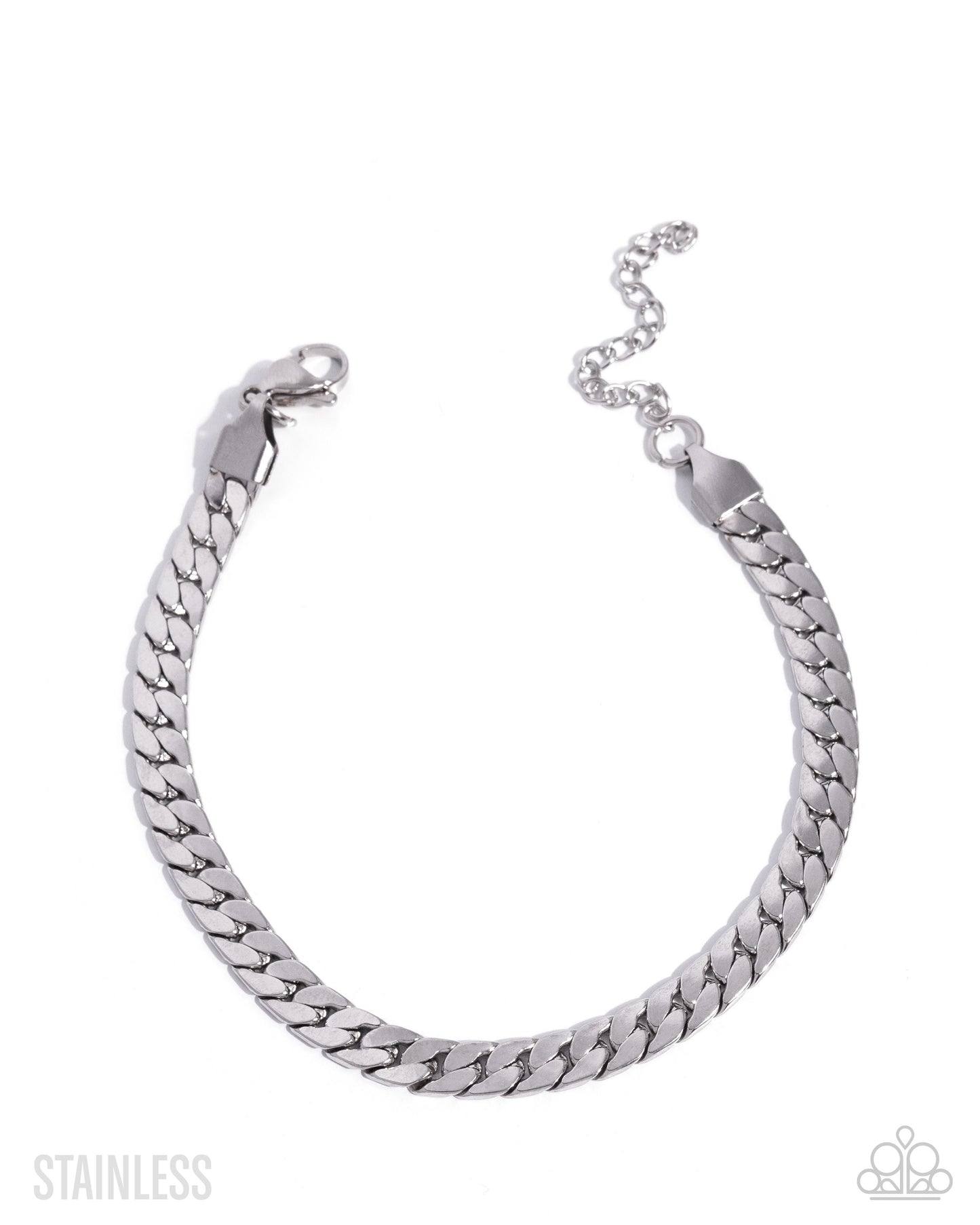 Weekend Wait - silver - Paparazzi MENS bracelet