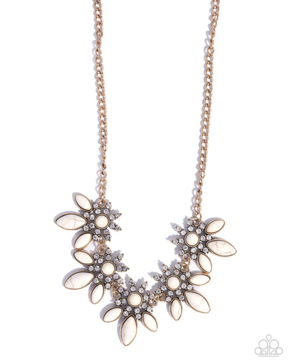 Western Revival - gold - Paparazzi necklace