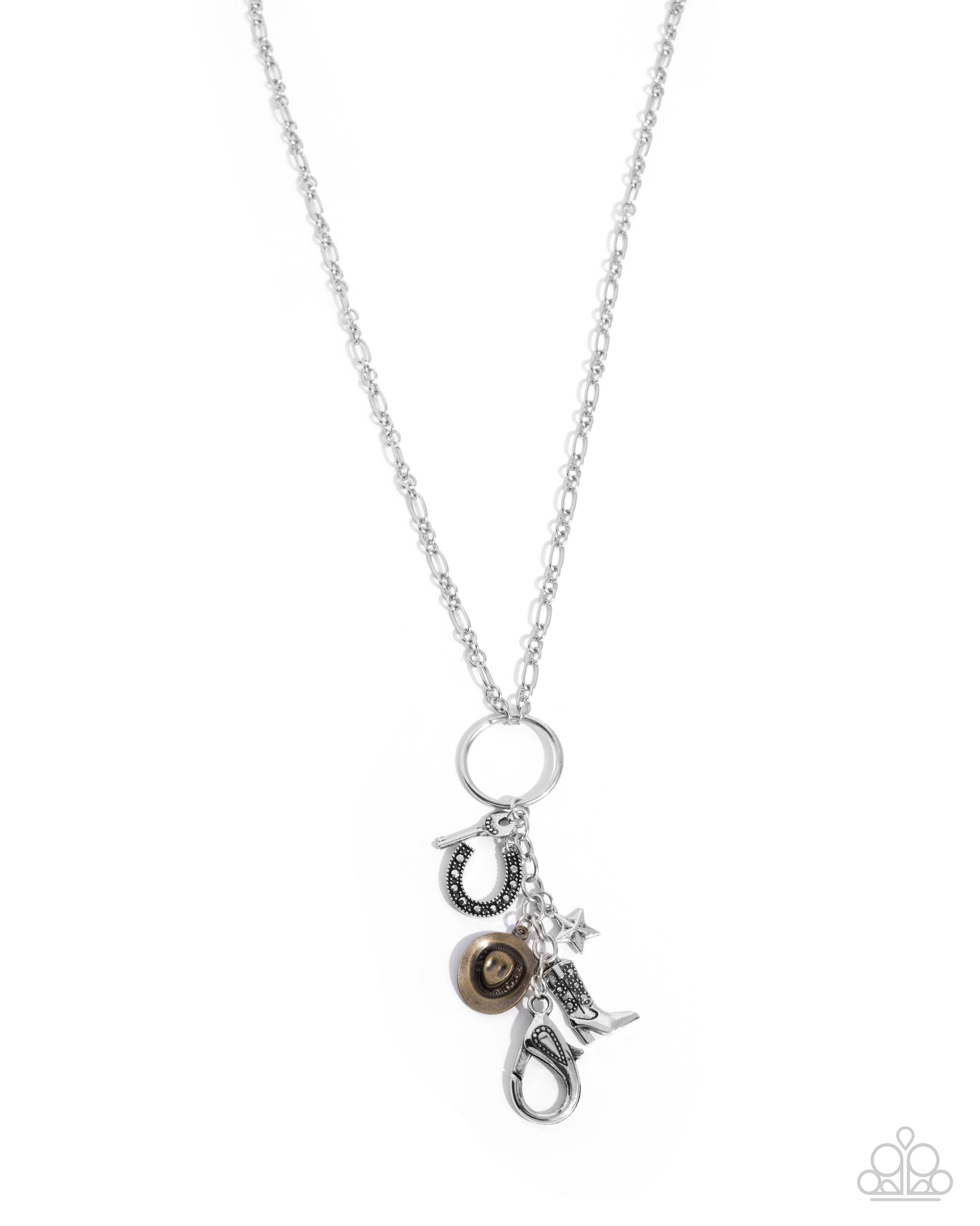 Western Wisdom - multi - Paparazzi LANYARD necklace