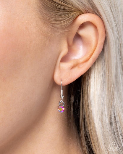 Where Do BUTTERFLIES Go? - orange - Paparazzi necklace