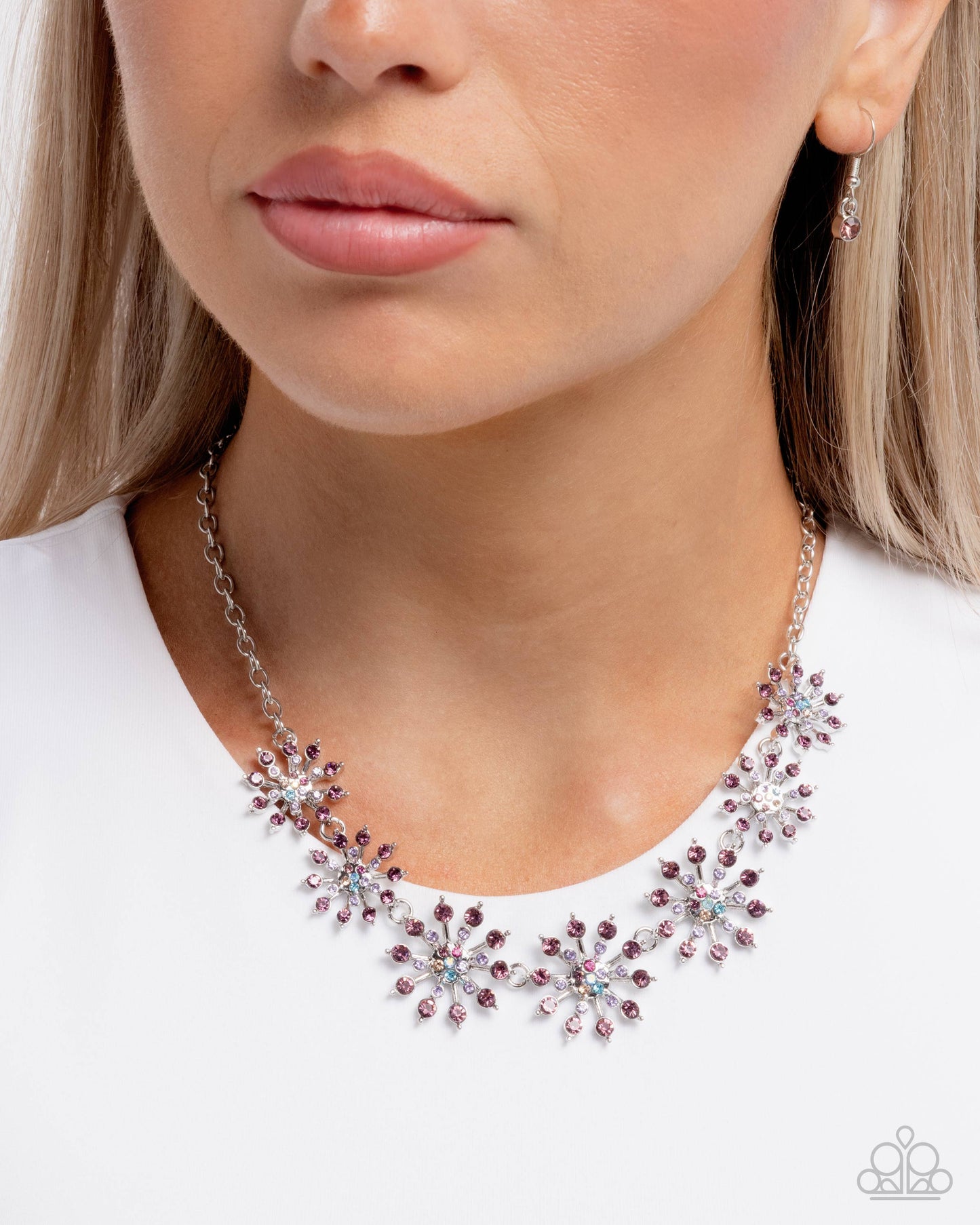 Whimsical Wait - purple - Paparazzi necklace