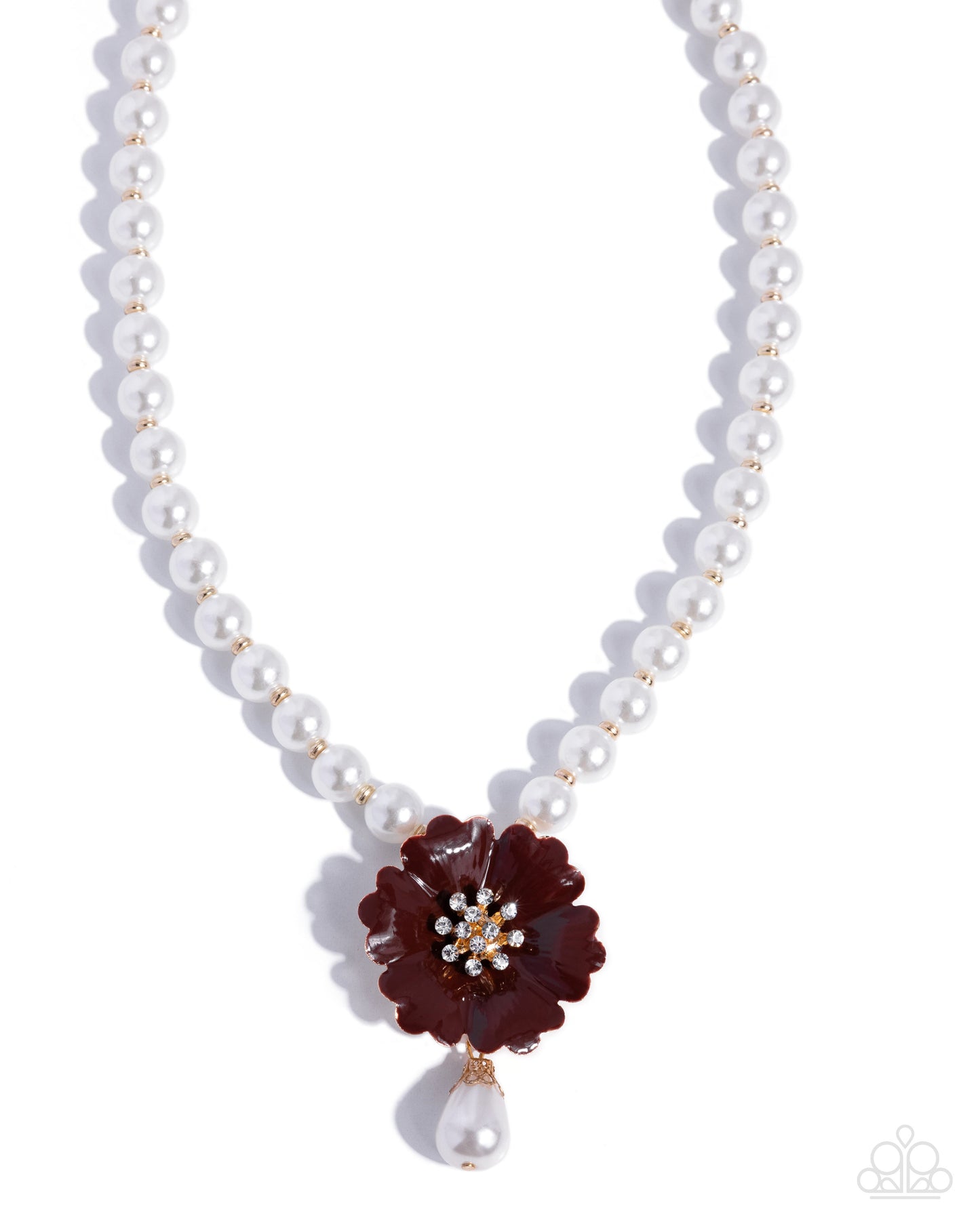 Whimsical Want - brown - Paparazzi necklace