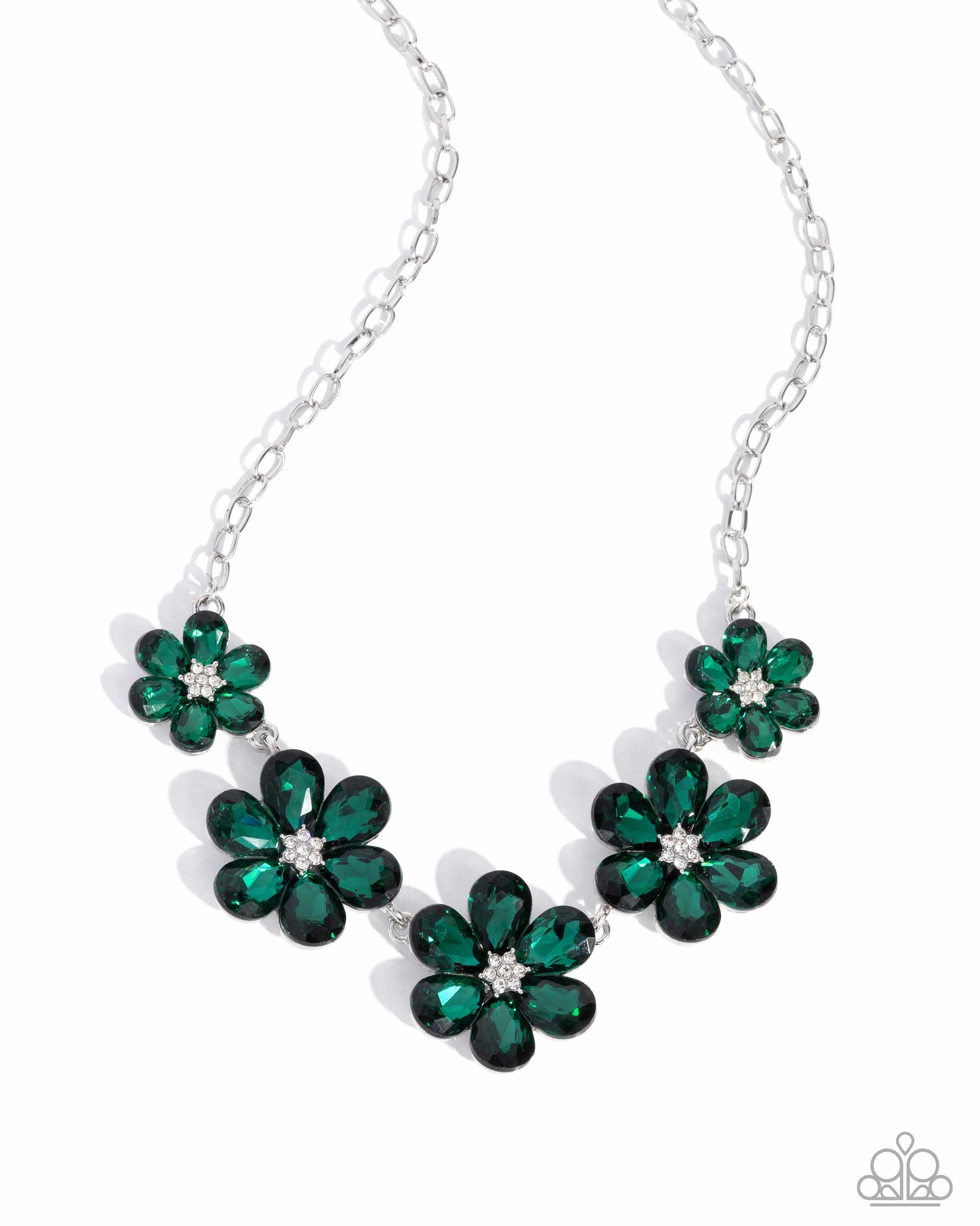 Whimsical Way - green - Paparazzi necklace