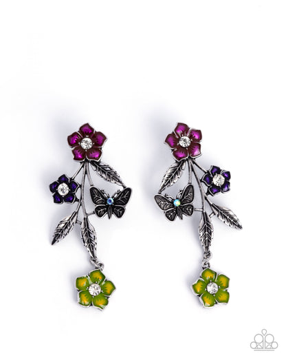 Whimsical Weekend - multi - Paparazzi earrings