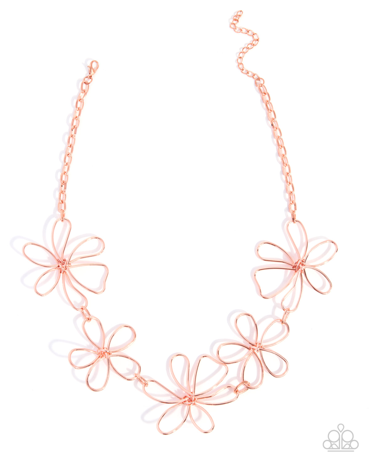 Whimsical Wit - copper - Paparazzi necklace