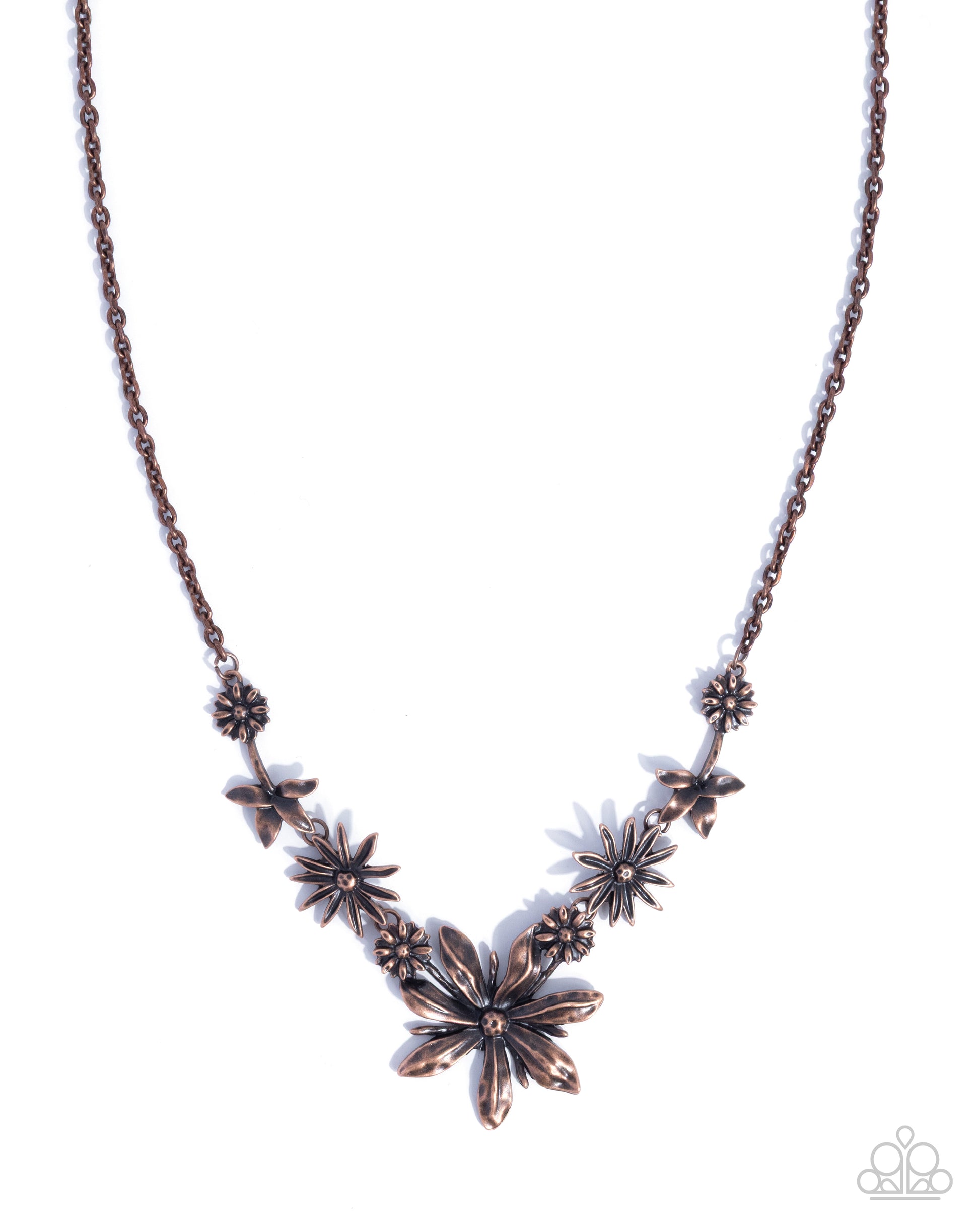 Whimsical Wiz - copper - Paparazzi necklace