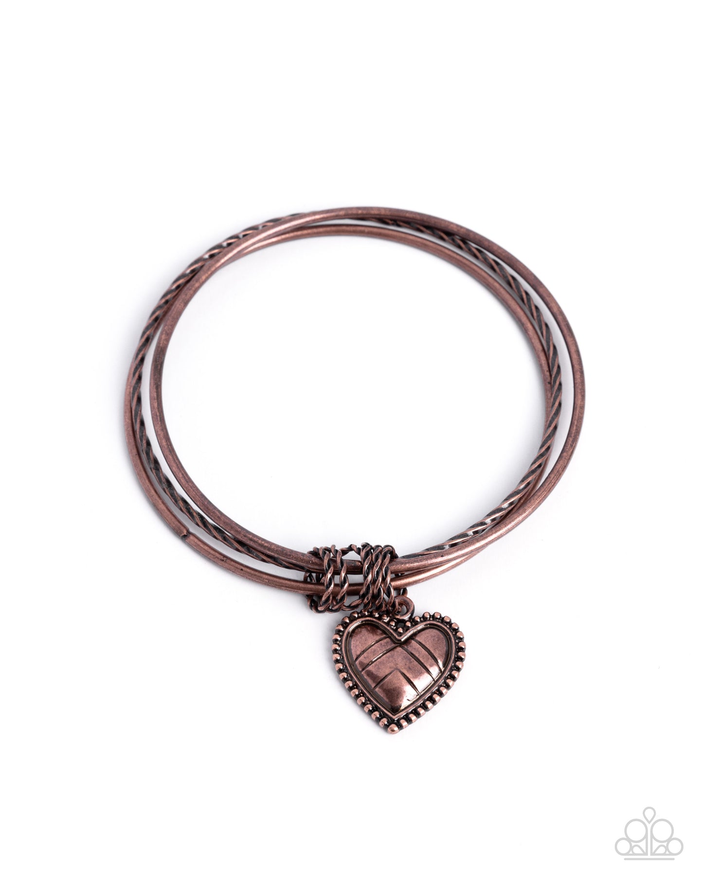 Whirlwind Romance - copper - Paparazzi bracelet