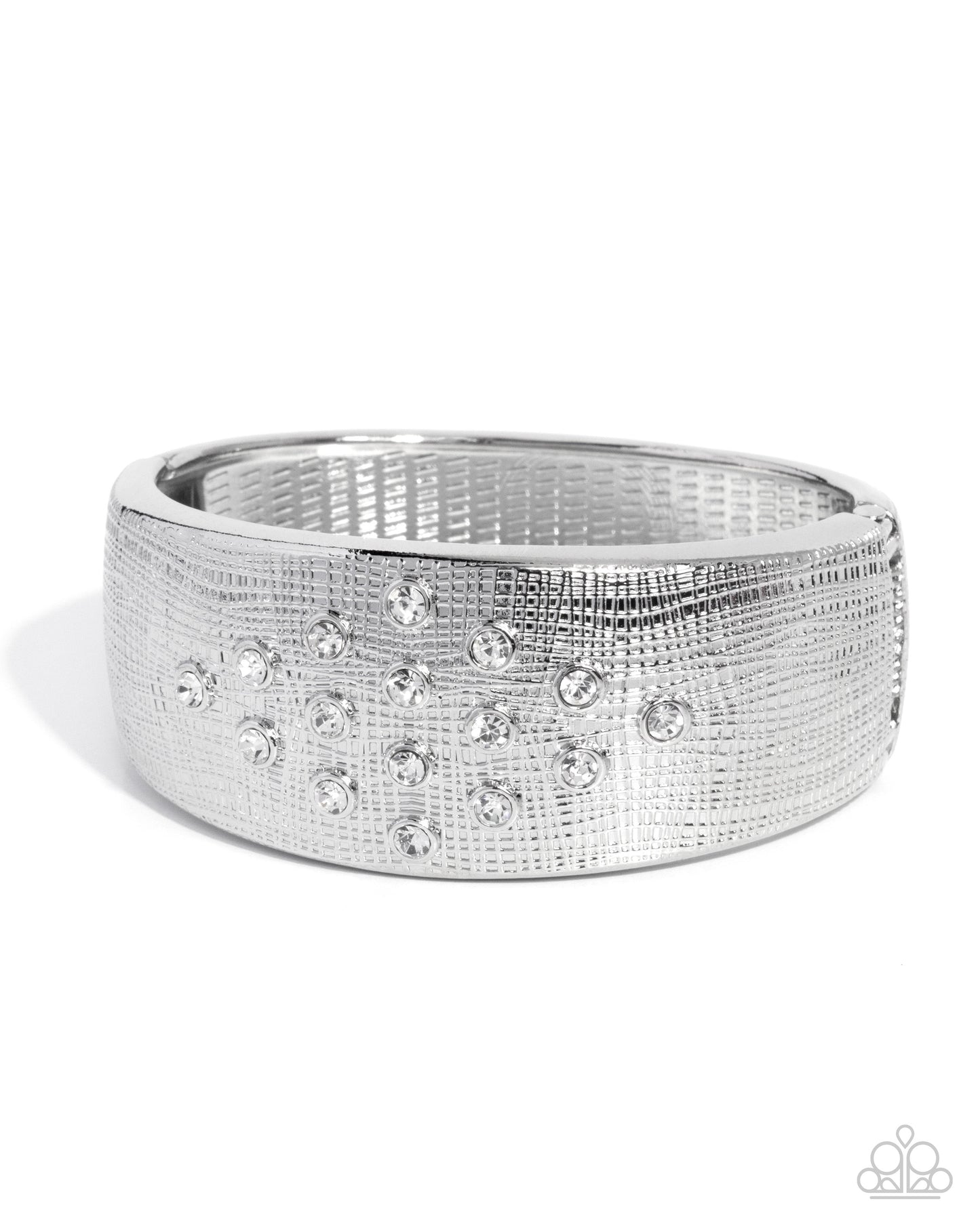 Whispered Wealth - white - Paparazzi bracelet