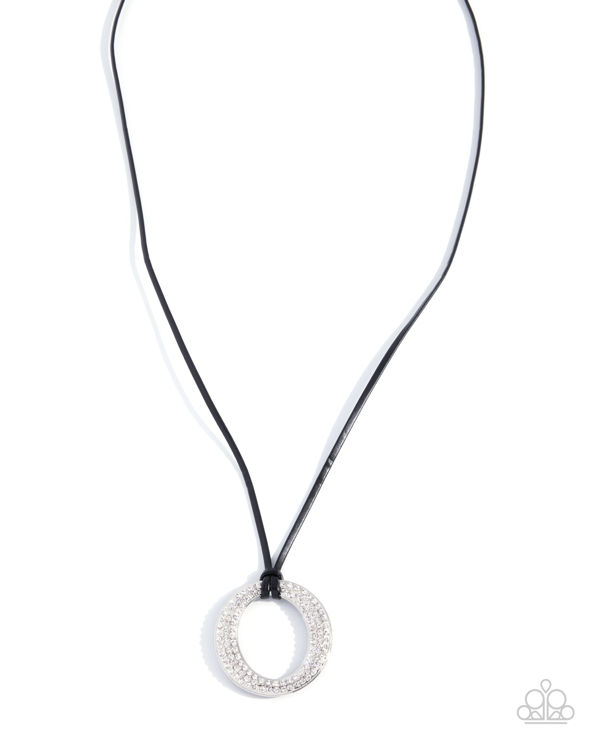 Whisper of Elegance - black - Paparazzi necklace