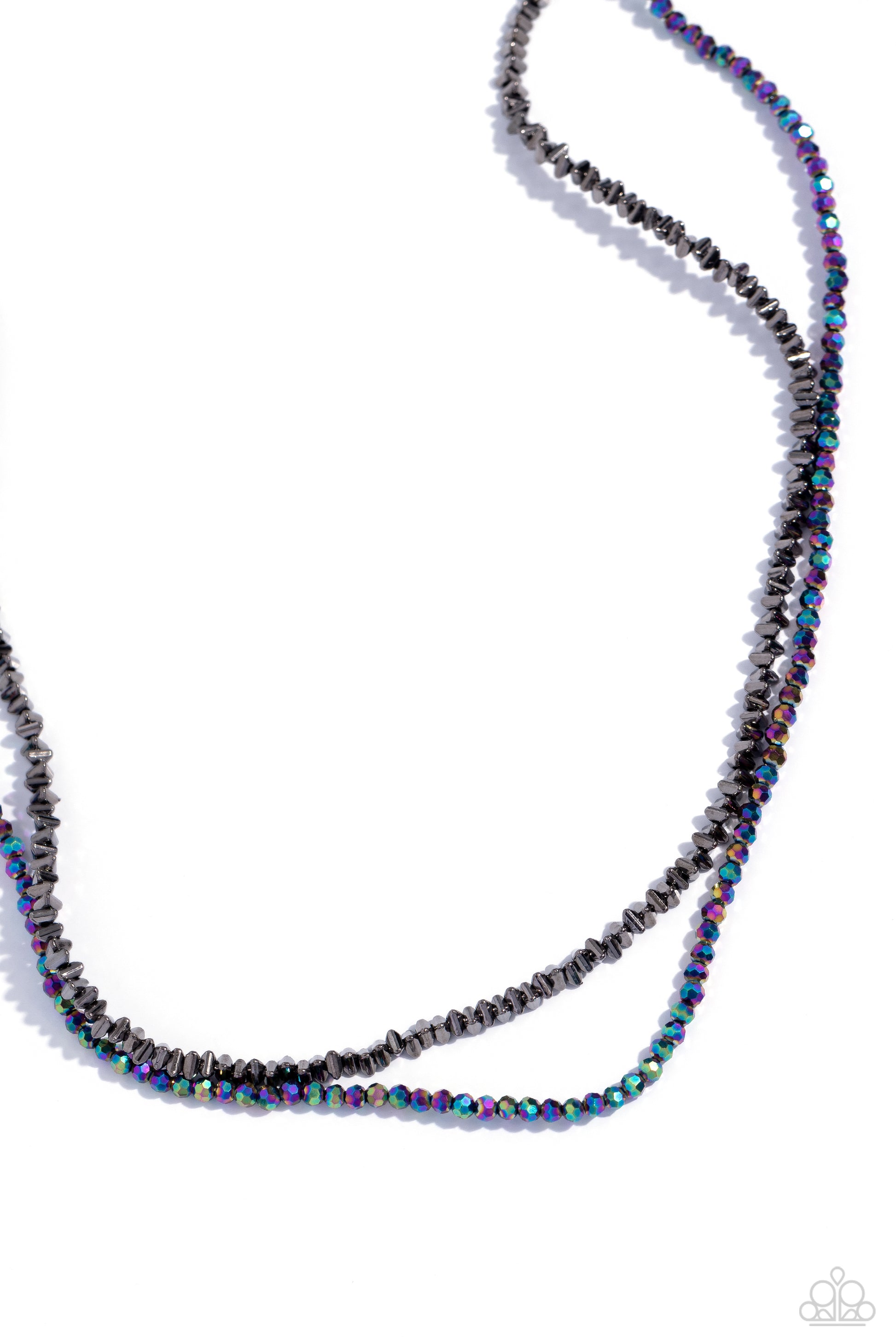 White-Collar Week - black - Paparazzi necklace