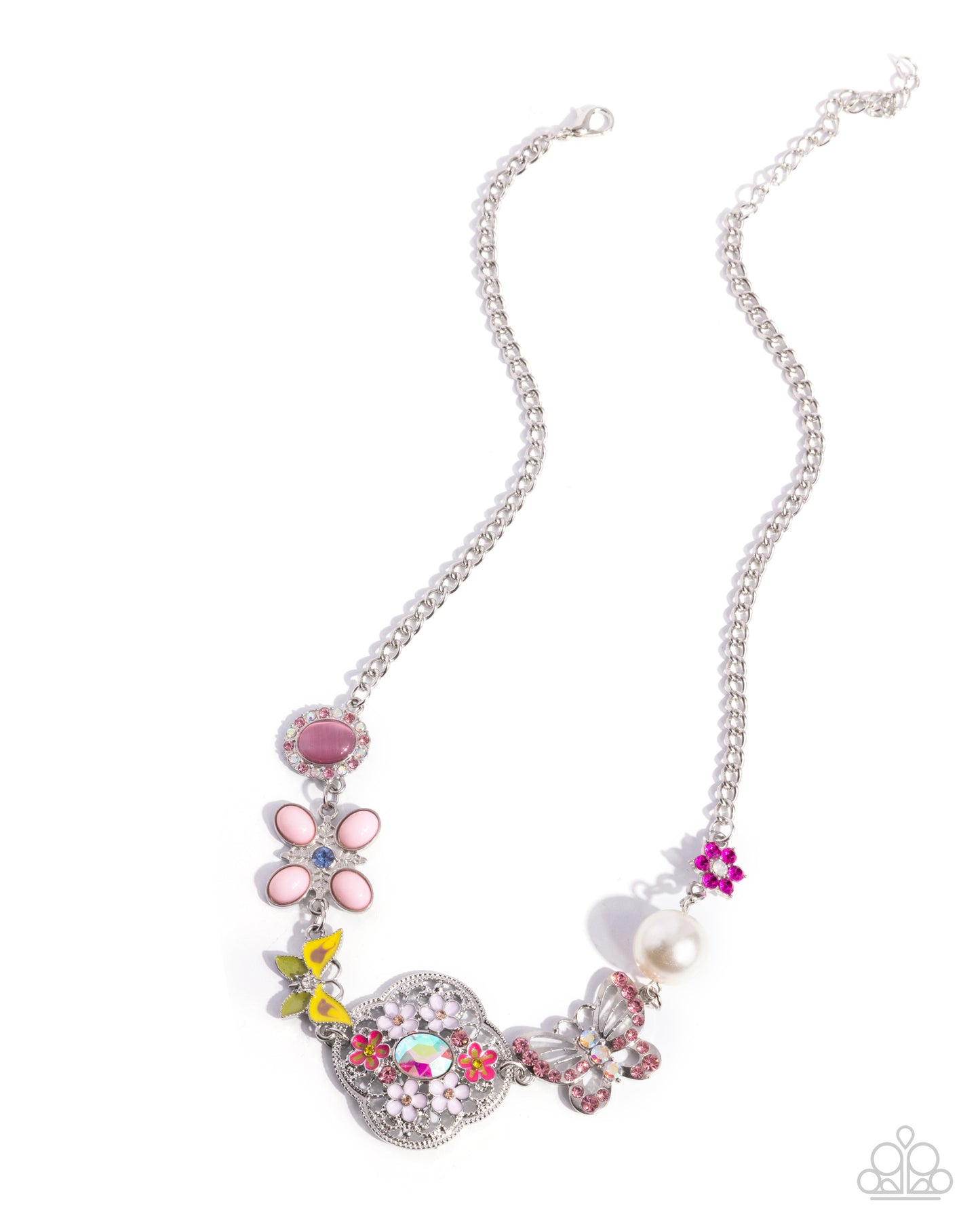 Widespread Whimsy - pink - Paparazzi necklace