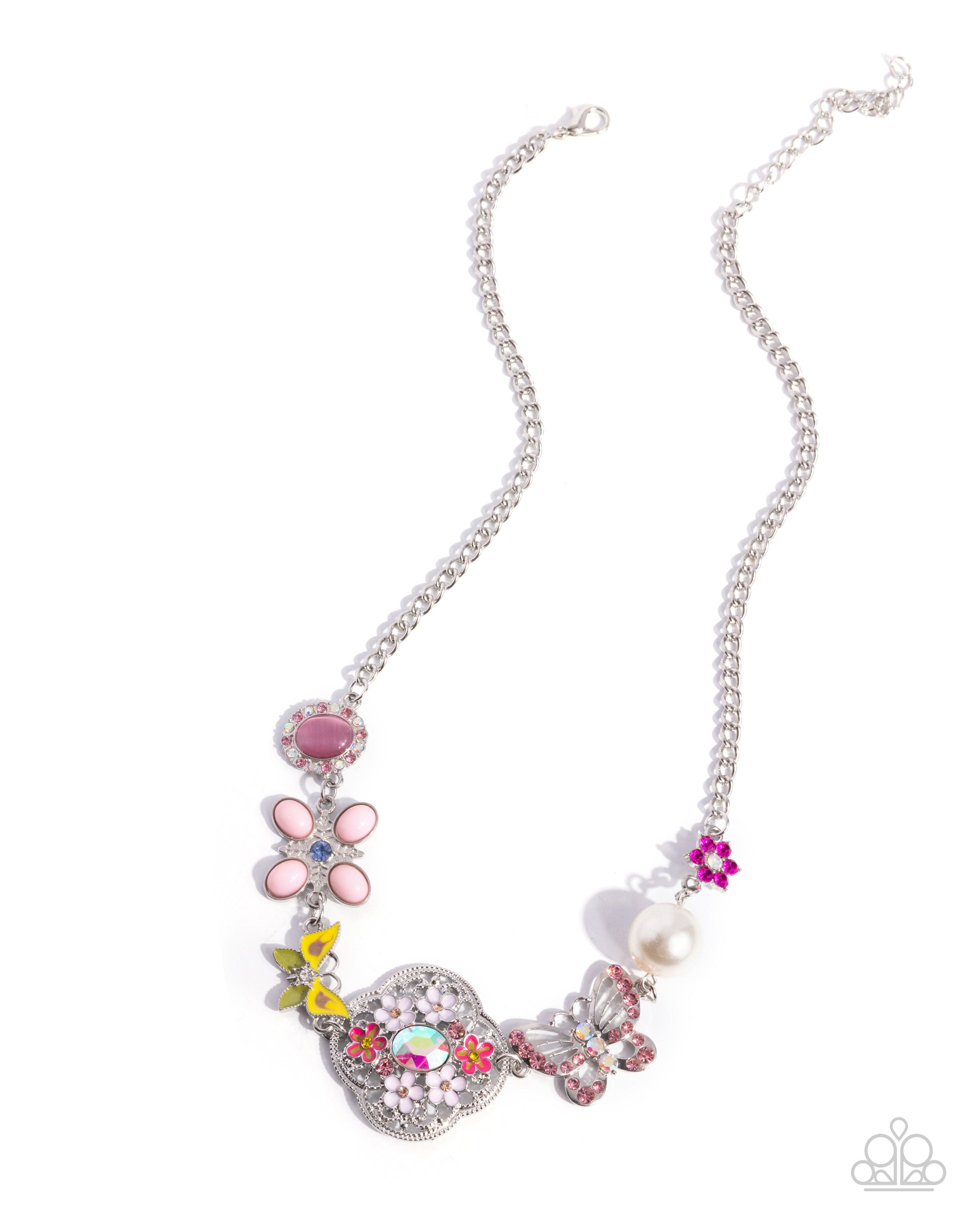 Widespread Whimsy - pink - Paparazzi necklace