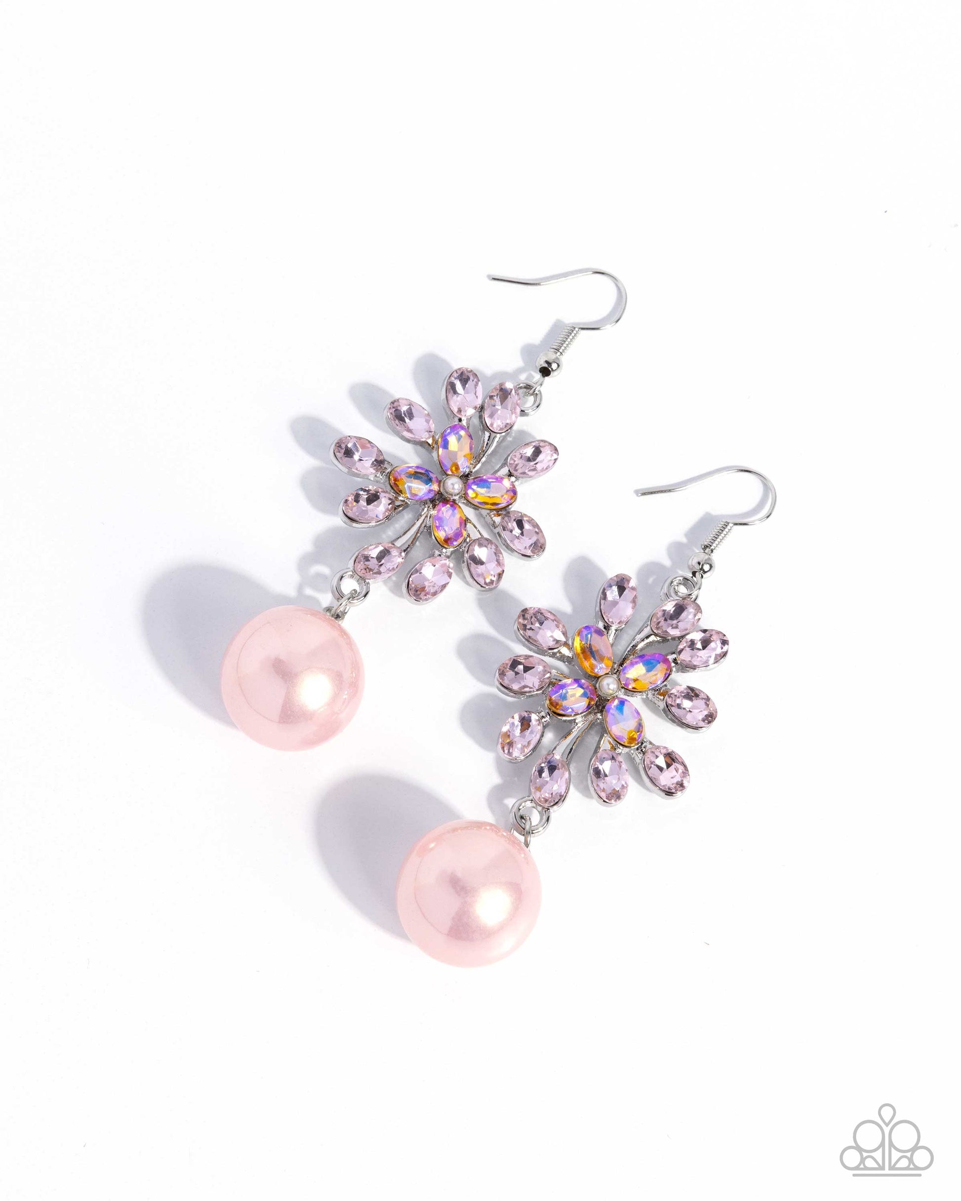 Wild and Whimsical - pink - Paparazzi earrings