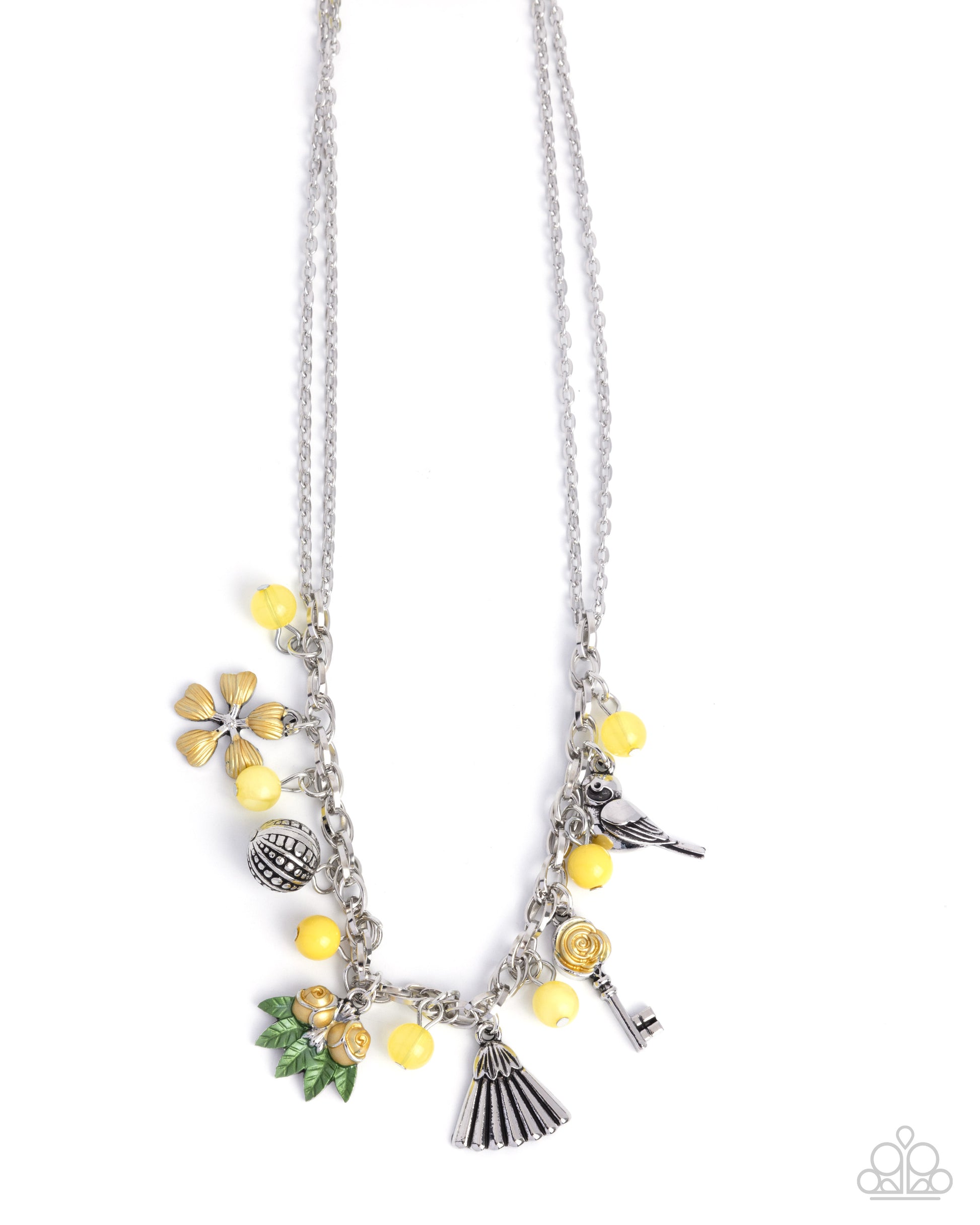 Wilderness Welcome - yellow - Paparazzi necklace