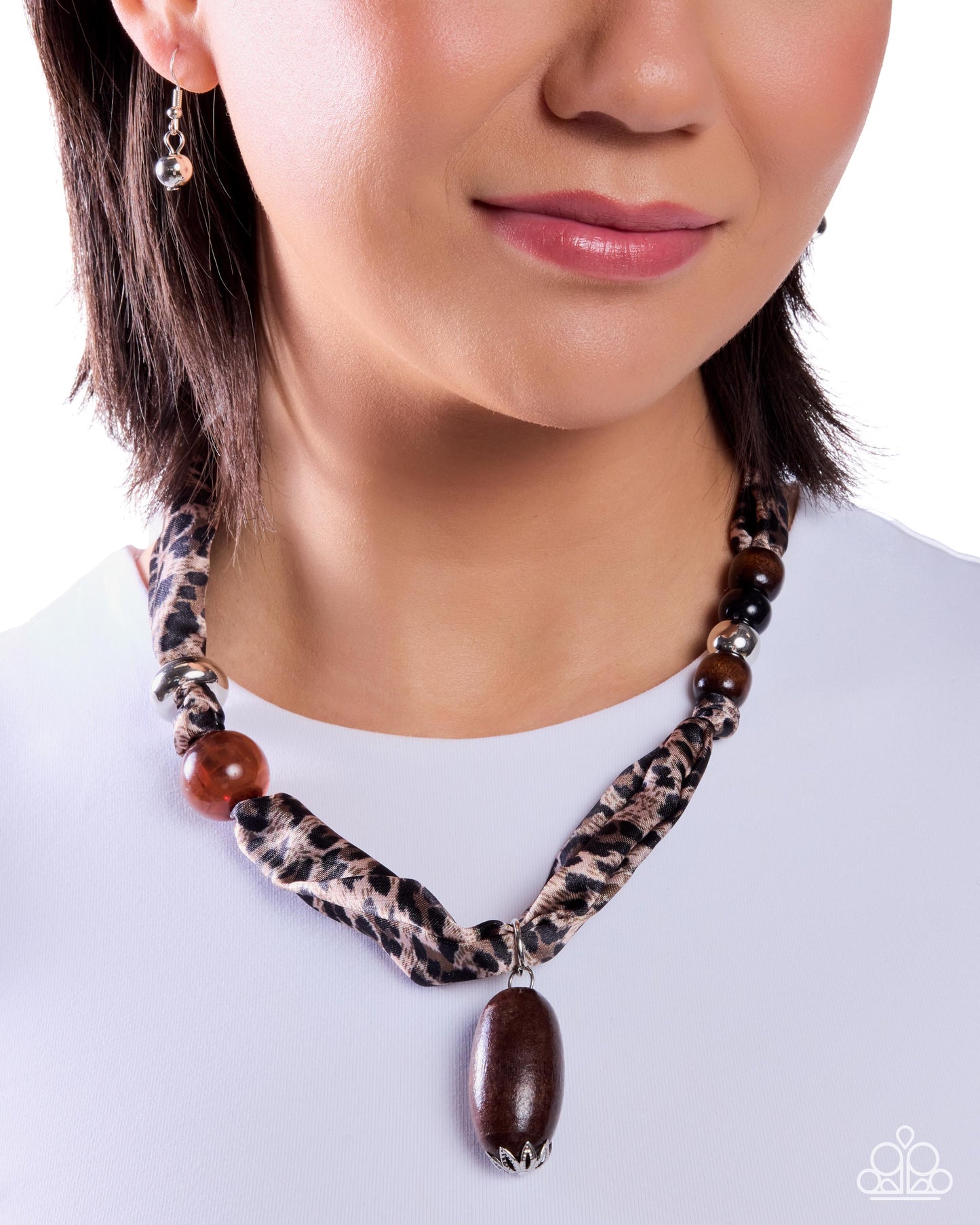 Wildlife Wardrobe - brown - Paparazzi necklace