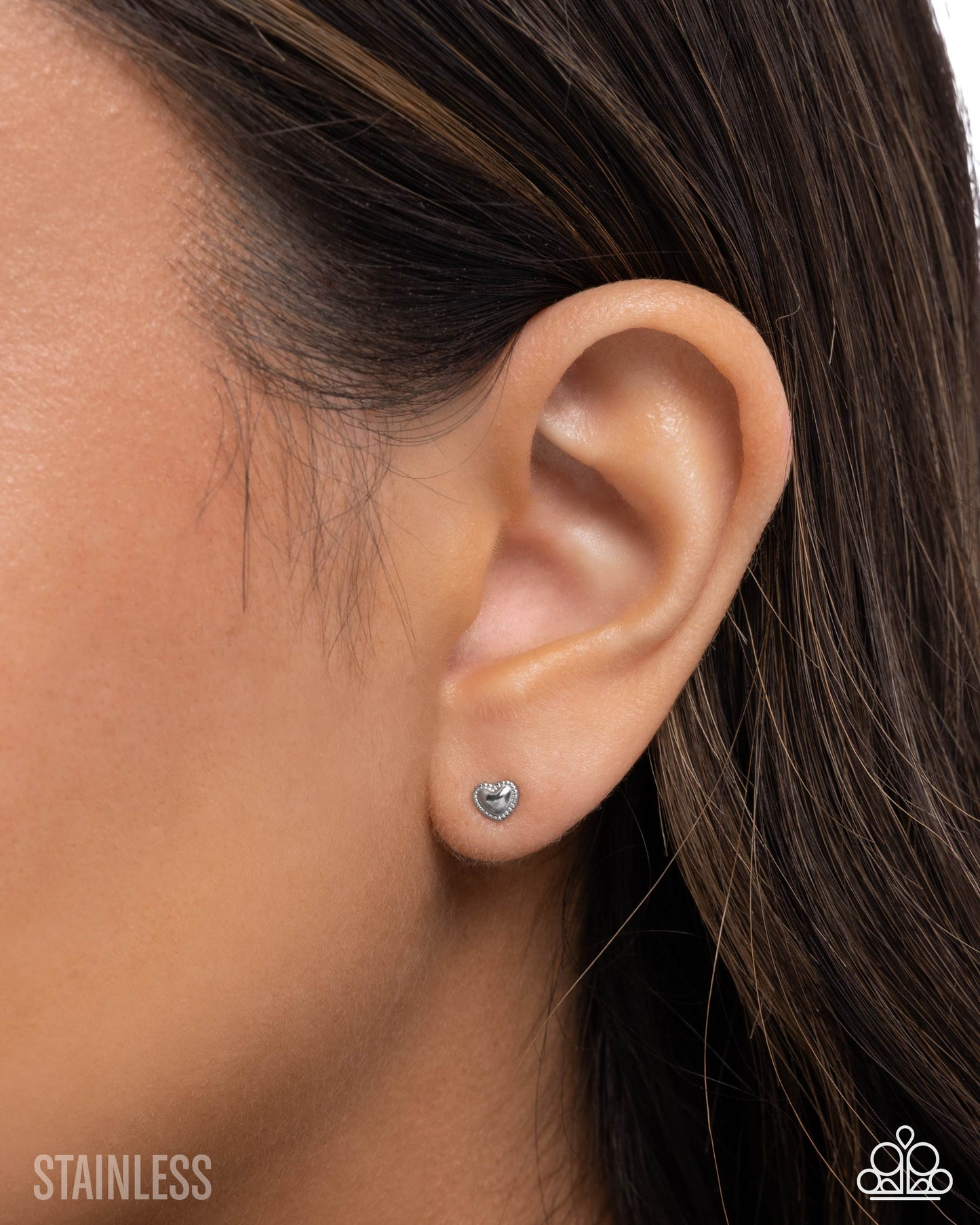 Will You Stay? - silver - Paparazzi earrings