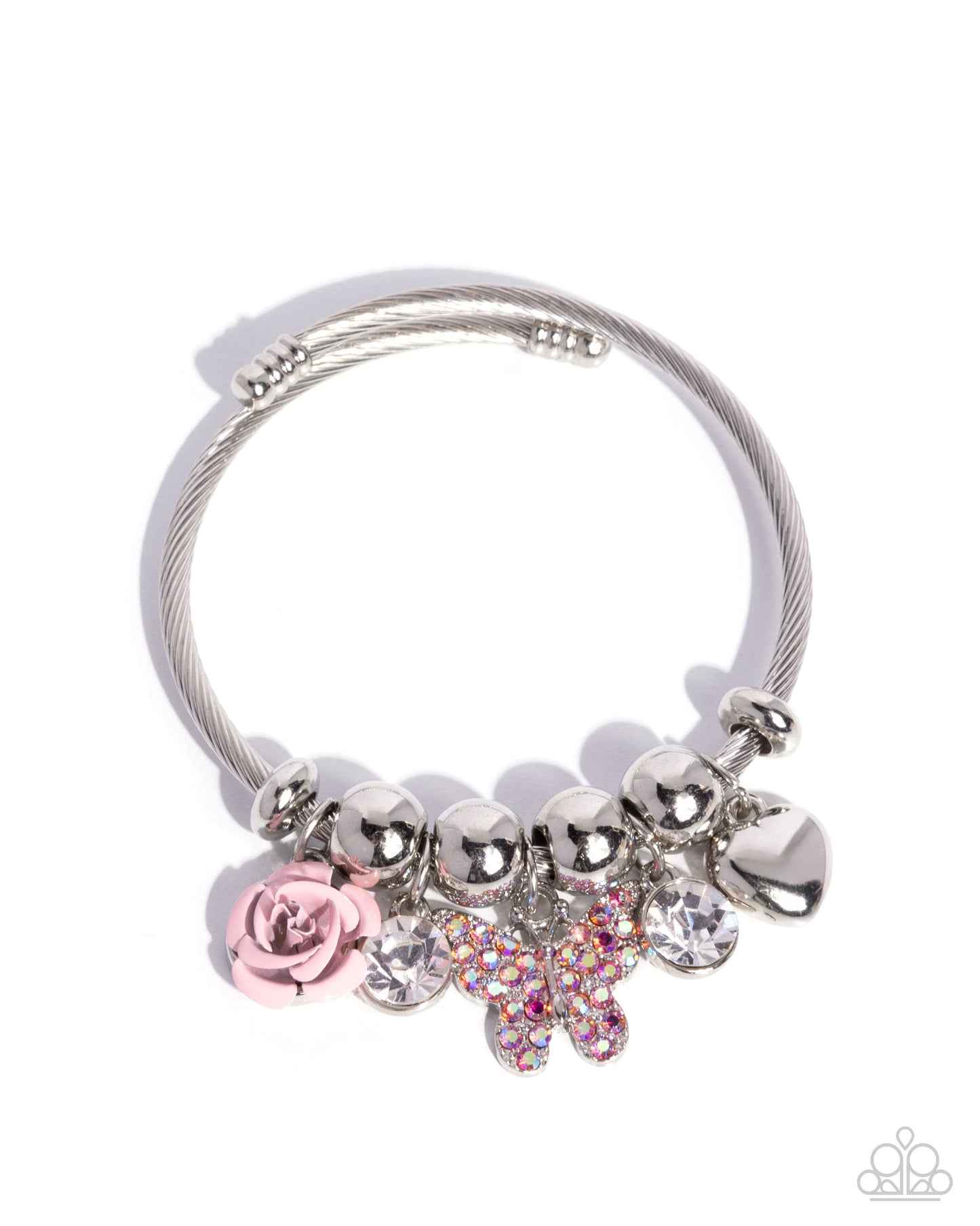 Windblown Whimsy - pink - Paparazzi bracelet