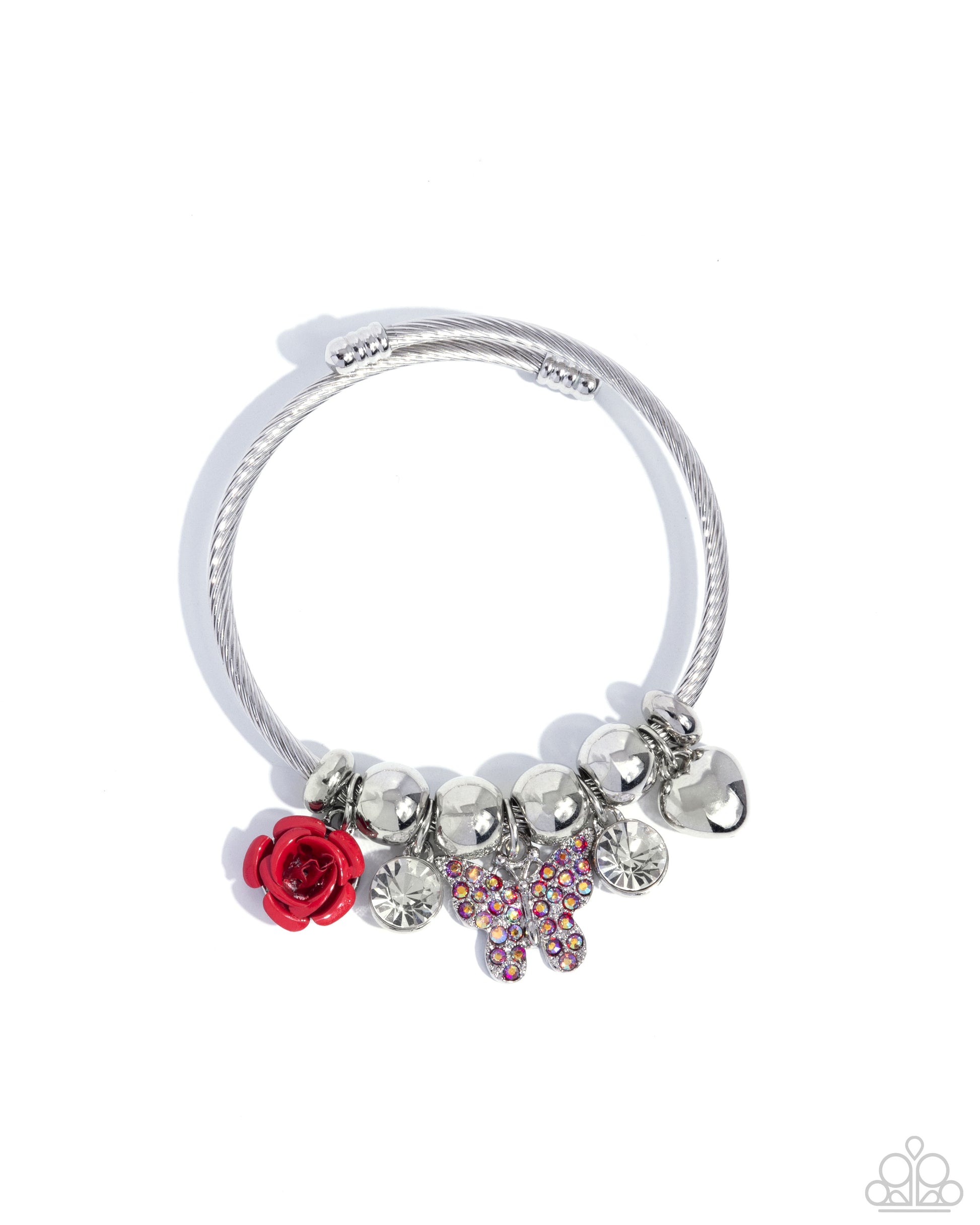 Windblown Whimsy - red - Paparazzi bracelet