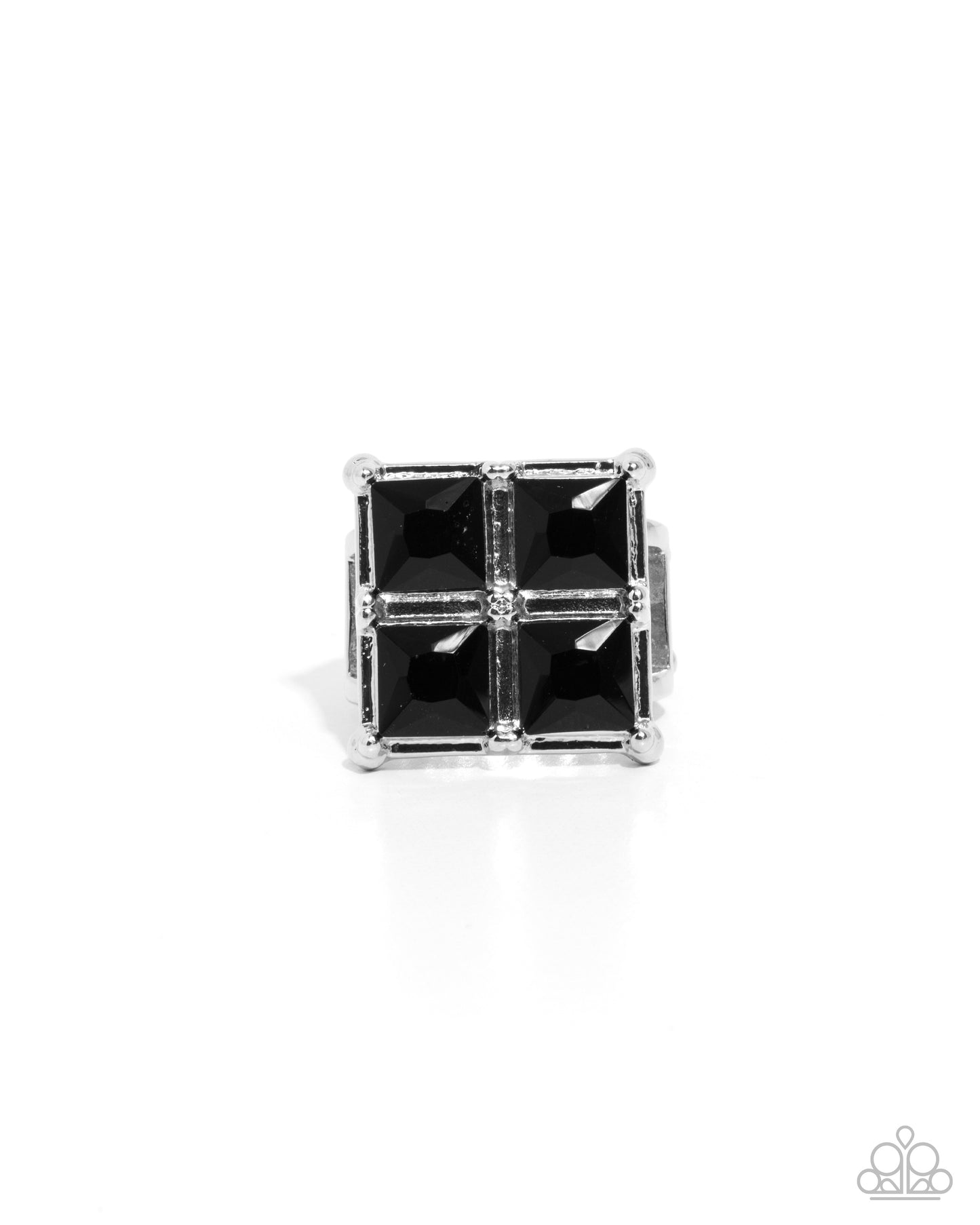 Window Whimsy - black - Paparazzi ring