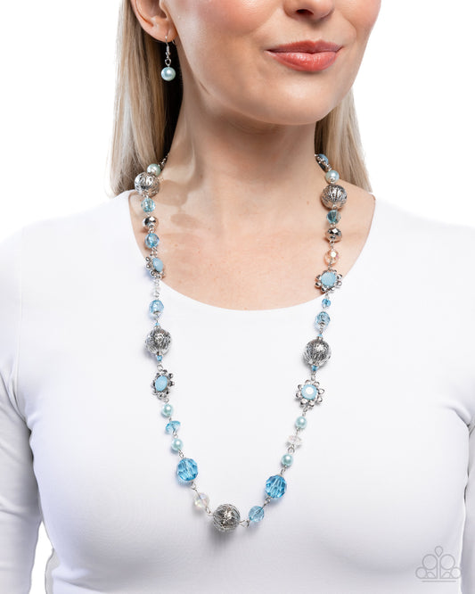 Wishful Whimsy - blue - Paparazzi necklace