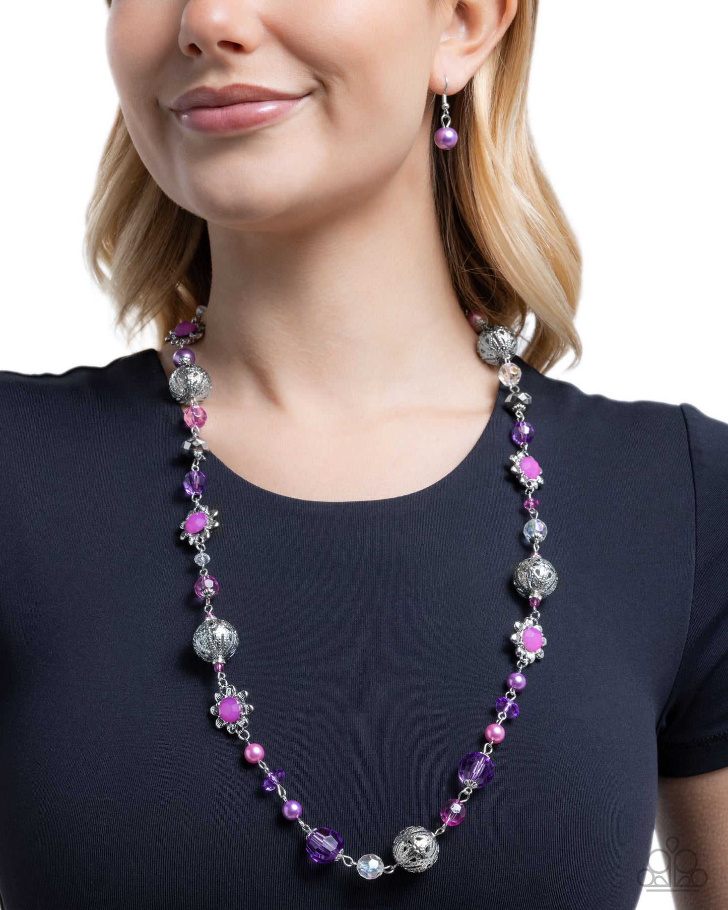 Wishful Whimsy - purple - Paparazzi necklace