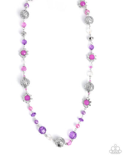Wishful Whimsy - purple - Paparazzi necklace