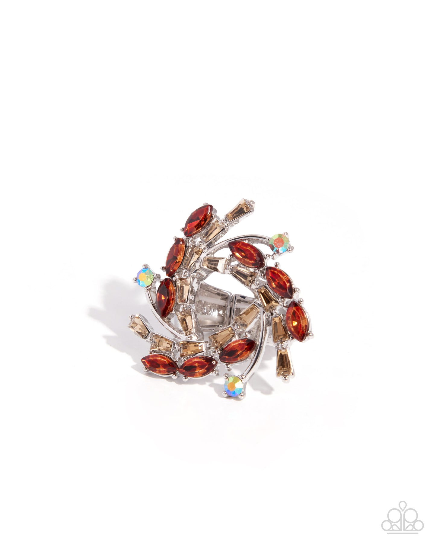 Wistful Wreath - brown - Paparazzi ring
