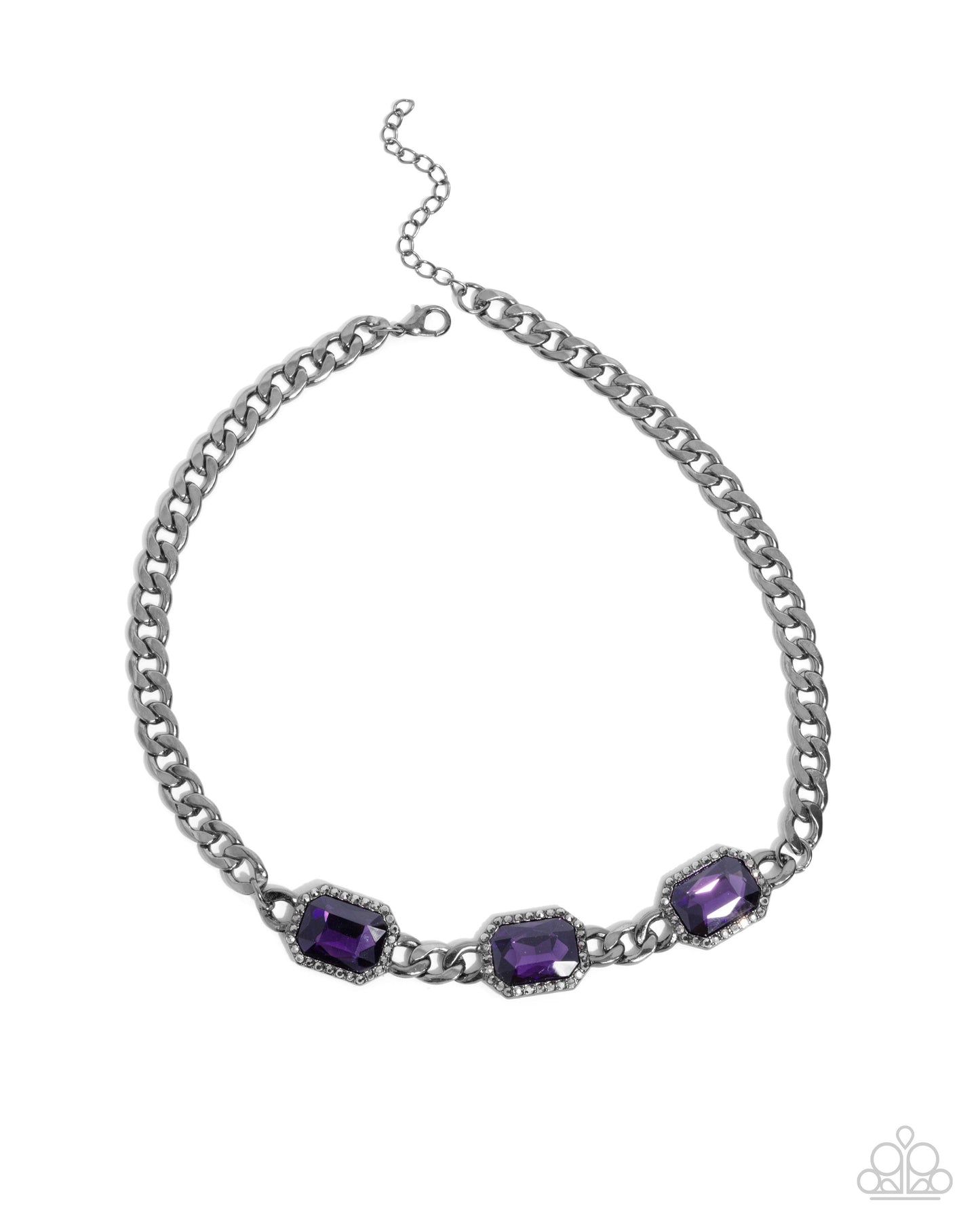 Without Delay - purple - Paparazzi necklace