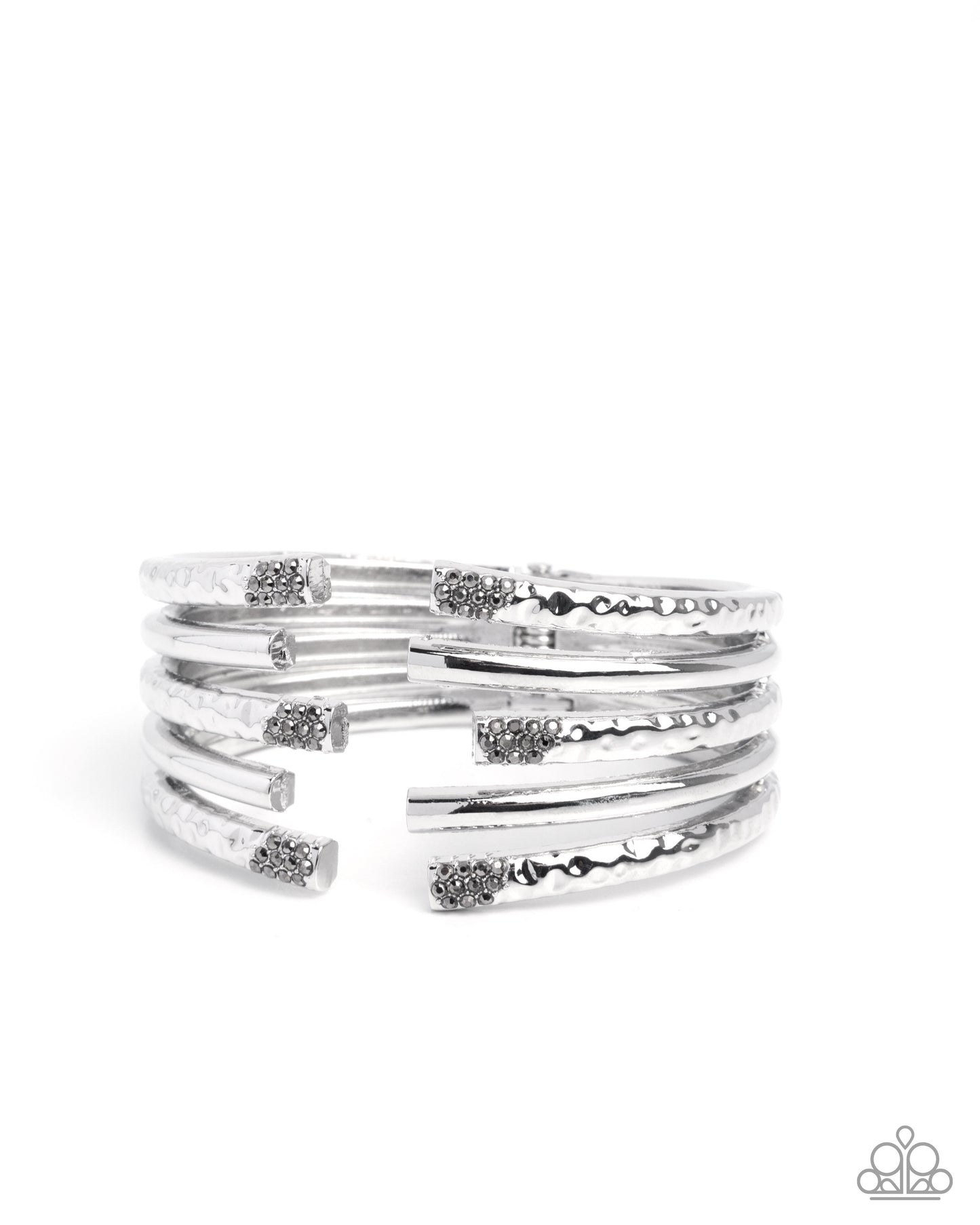 Working Wraparound - silver - Paparazzi bracelet