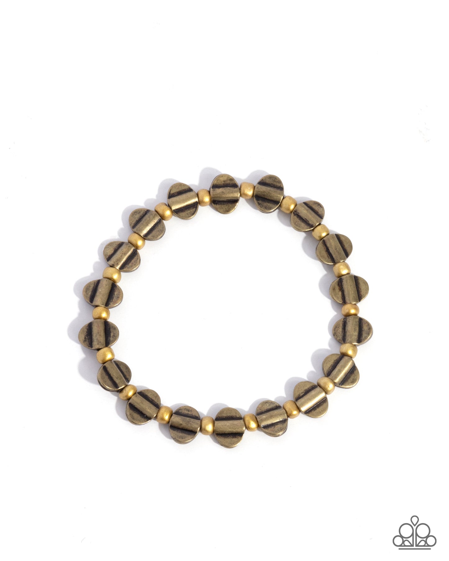 Worldwide Whimsy - brass - Paparazzi bracelet