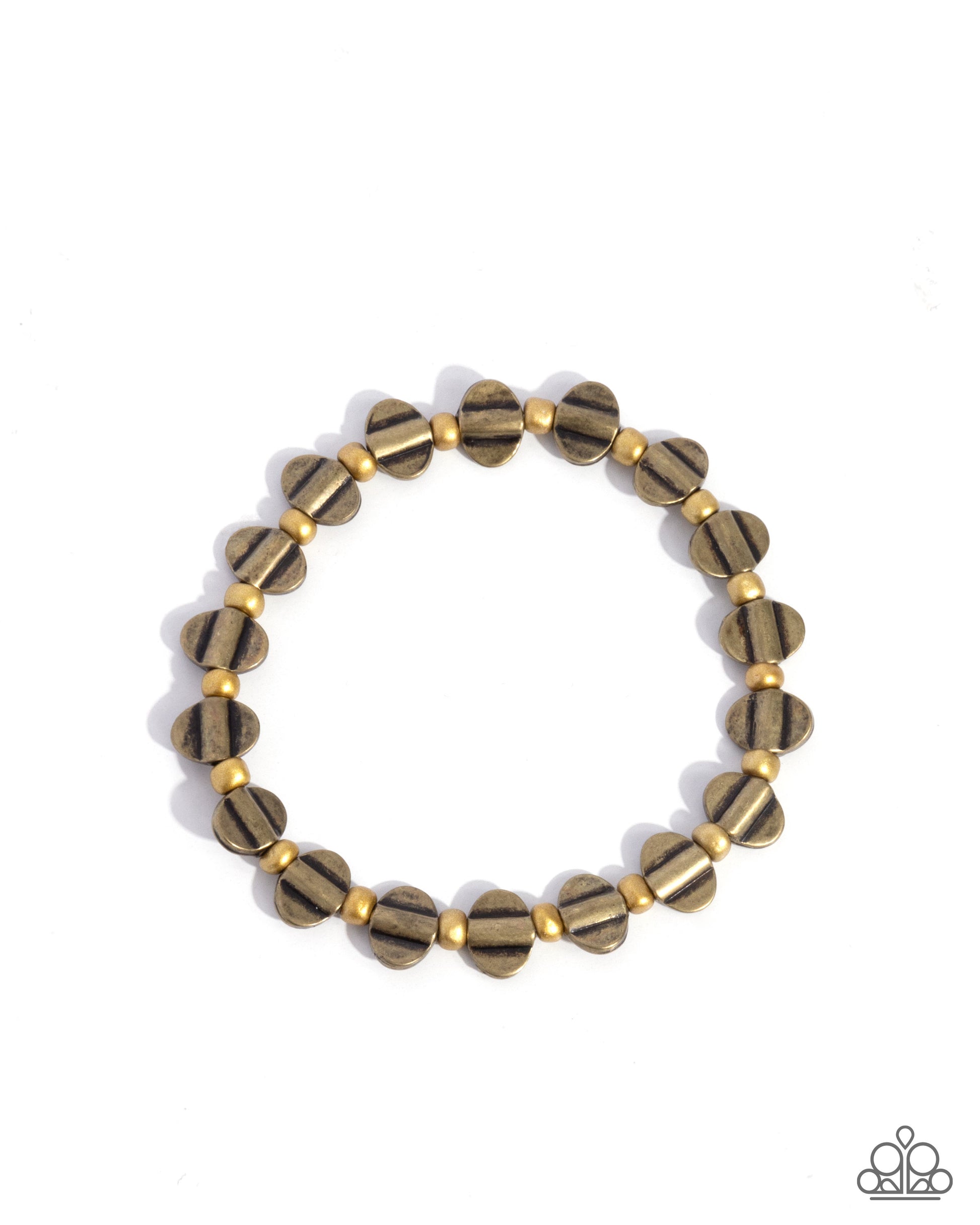Worldwide Whimsy - brass - Paparazzi bracelet