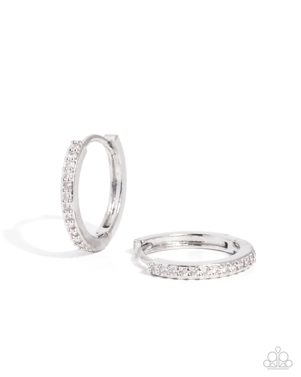 Wouldnt It Be Lovely? - white - Paparazzi earrings
