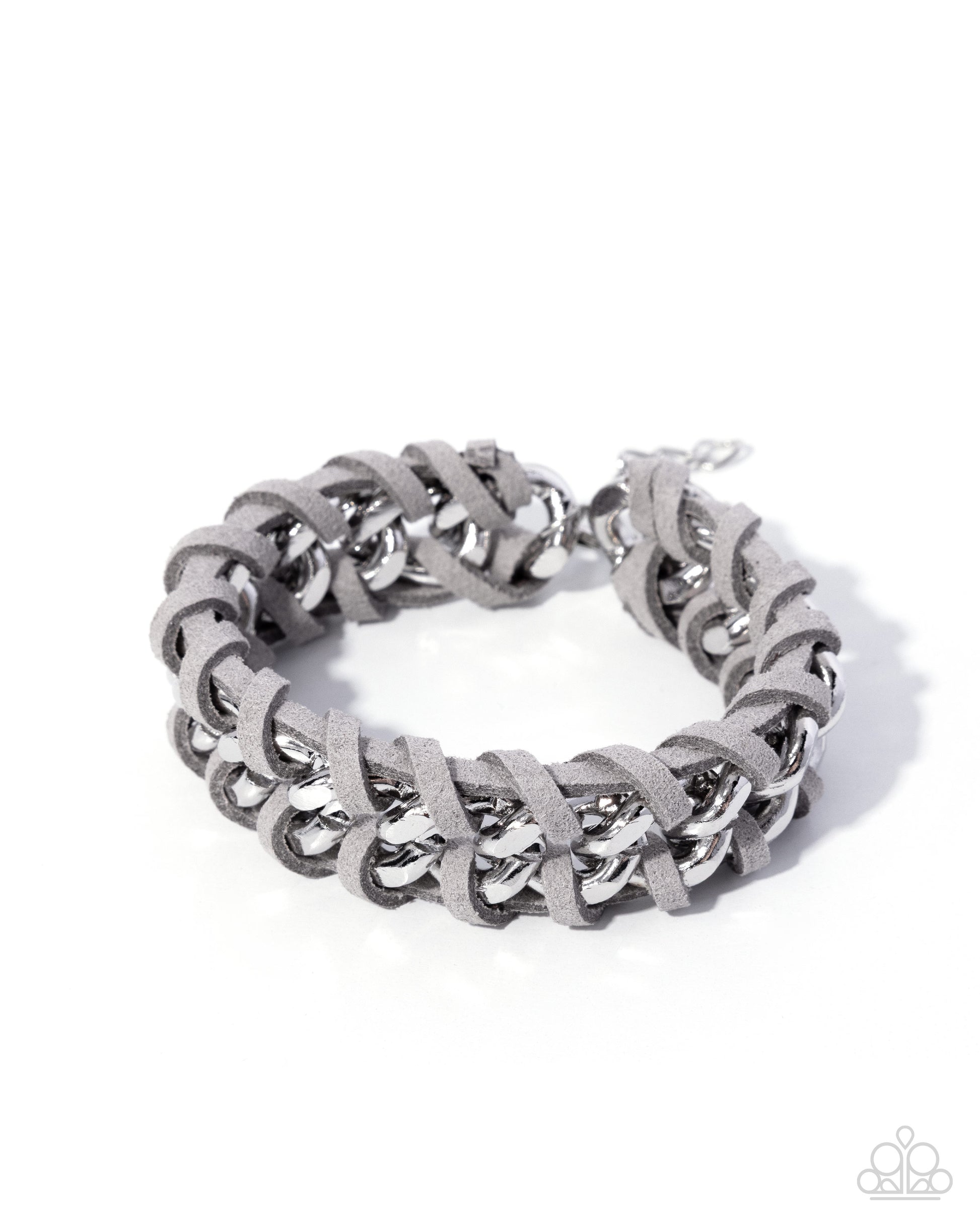 Woven Warehouse - silver - Paparazzi bracelet