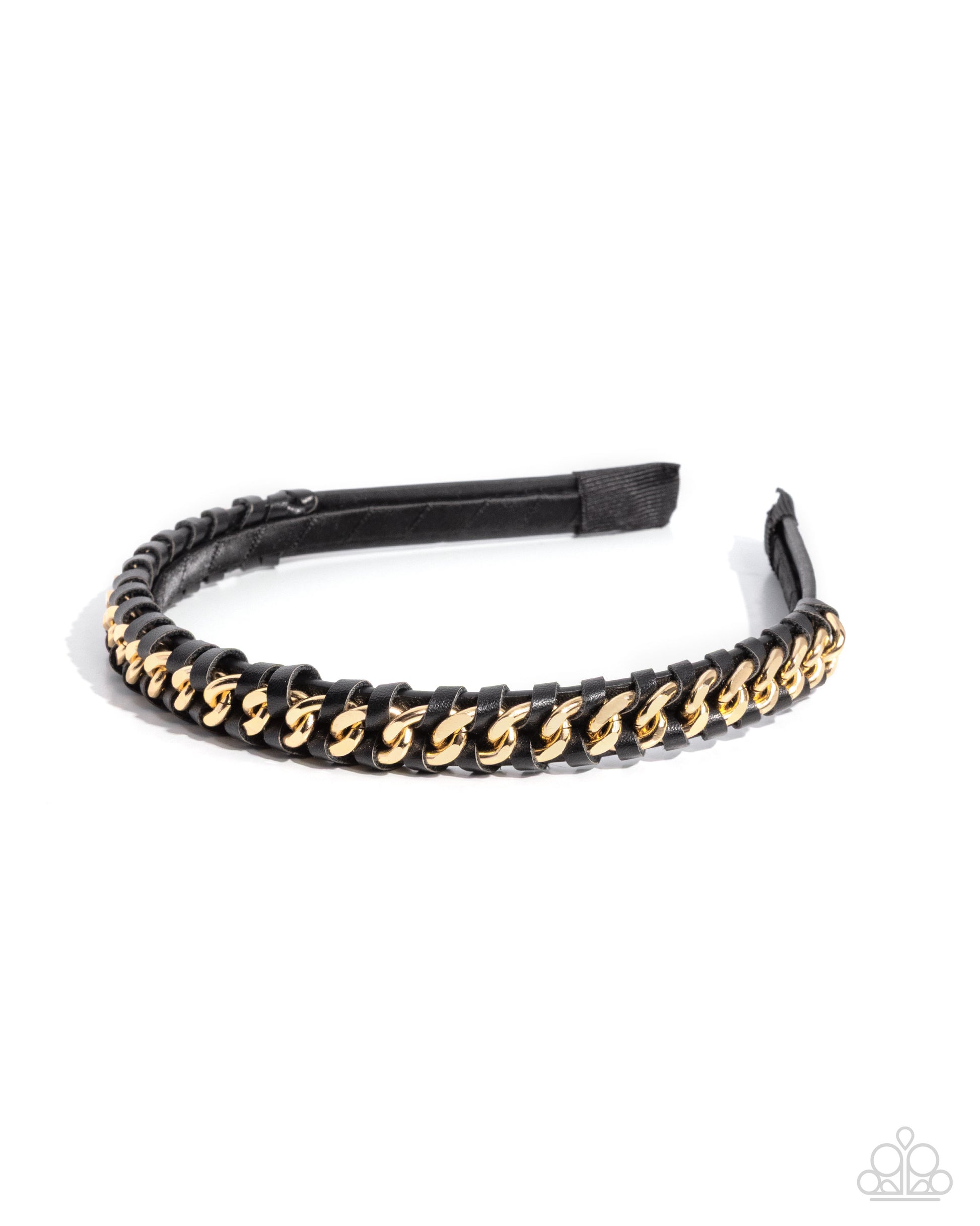 Woven Welding - black - Paparazzi headband