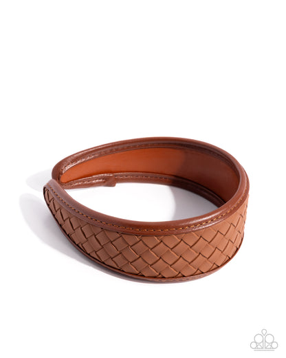 Woven Wellness - brown - Paparazzi headband