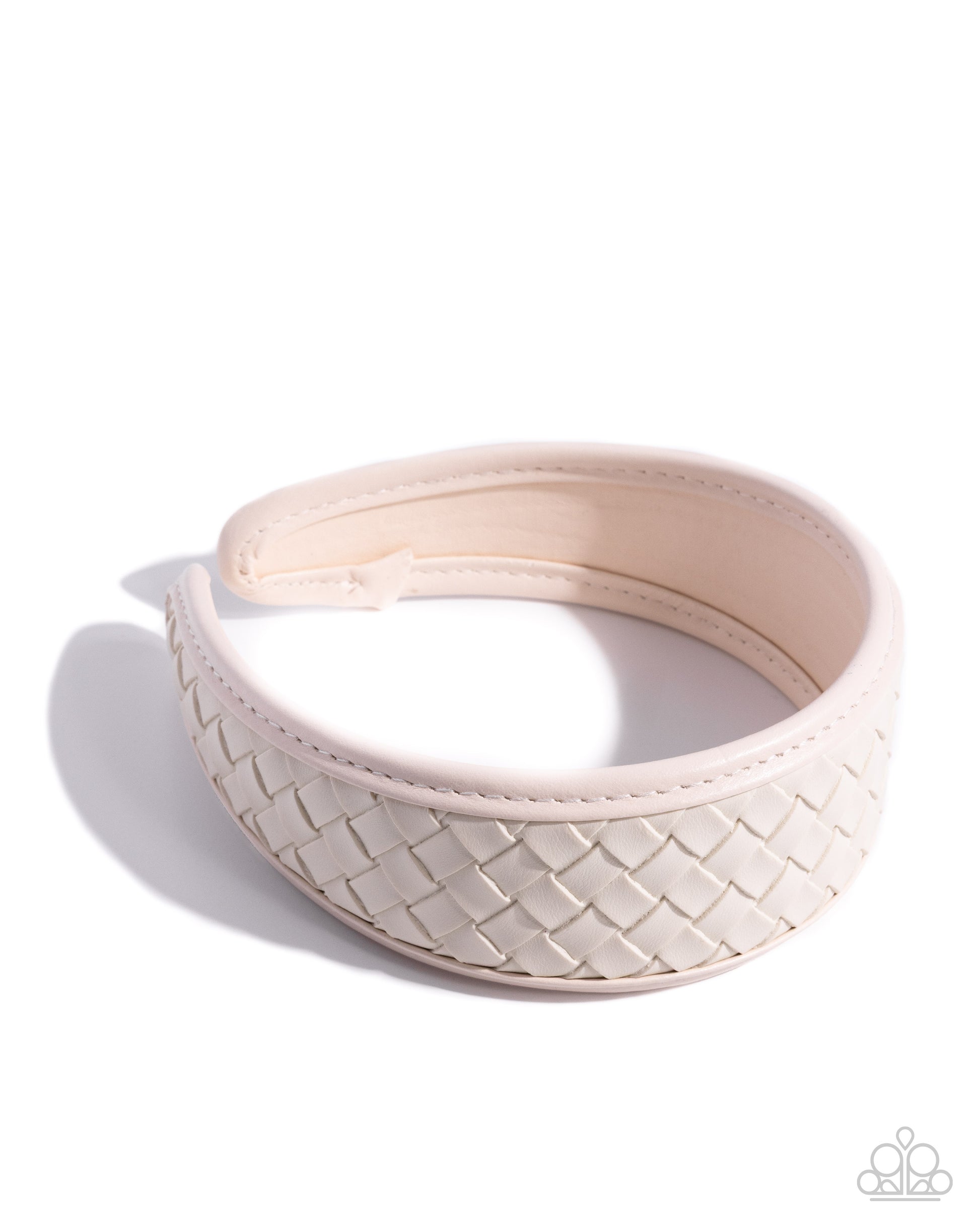Woven Wellness - white - Paparazzi headband
