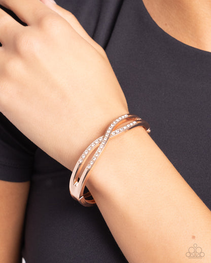 Woven in Wealth - gold - Paparazzi bracelet